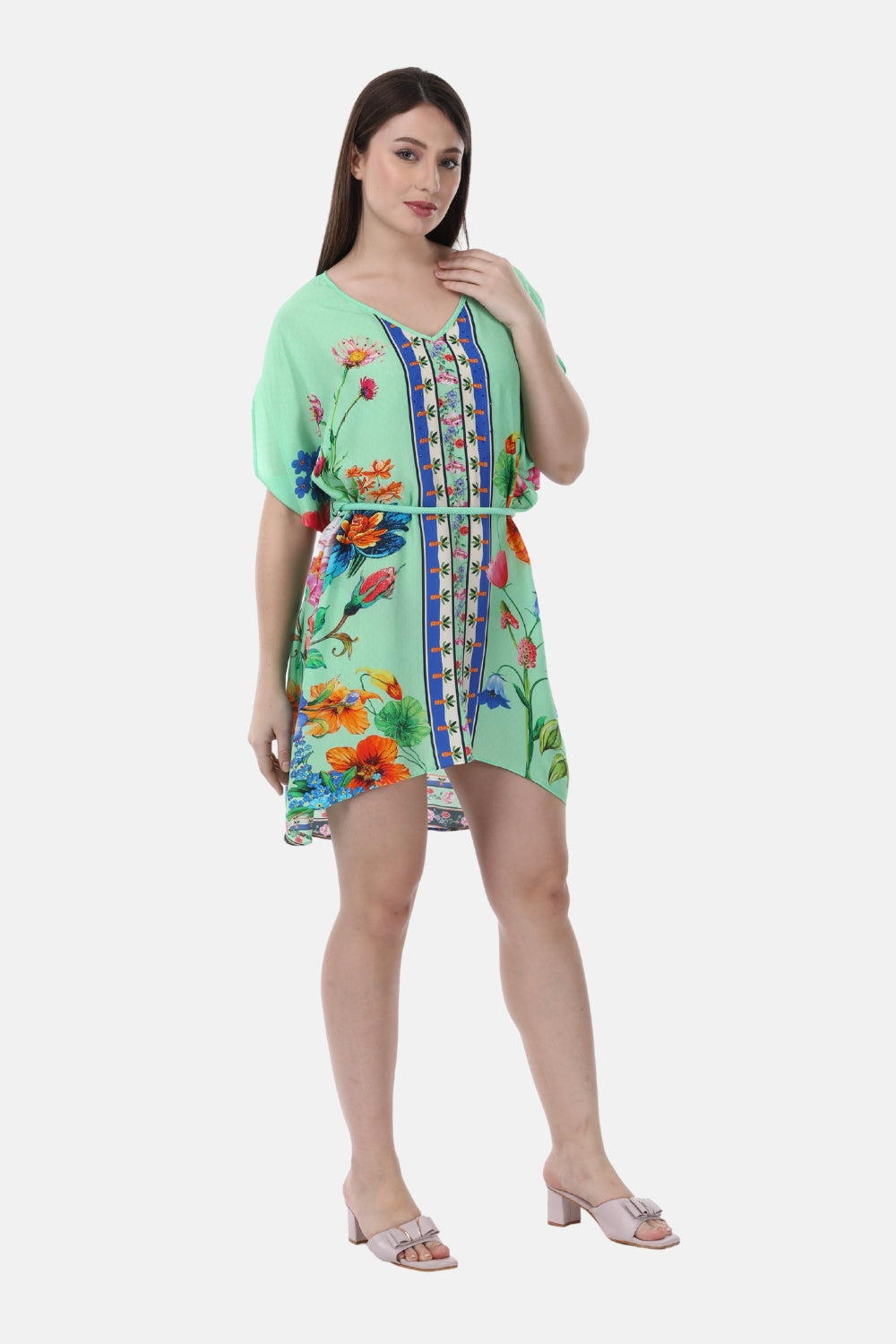 AMOUR GARDENIA - KAFTAN TUNIC - TheSwankStore