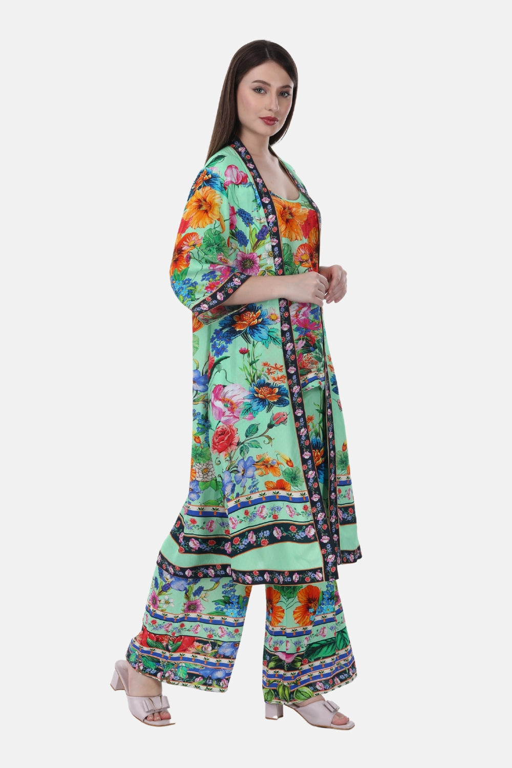 AMOUR GARDENIA - KIMONO LONG - TheSwankStore
