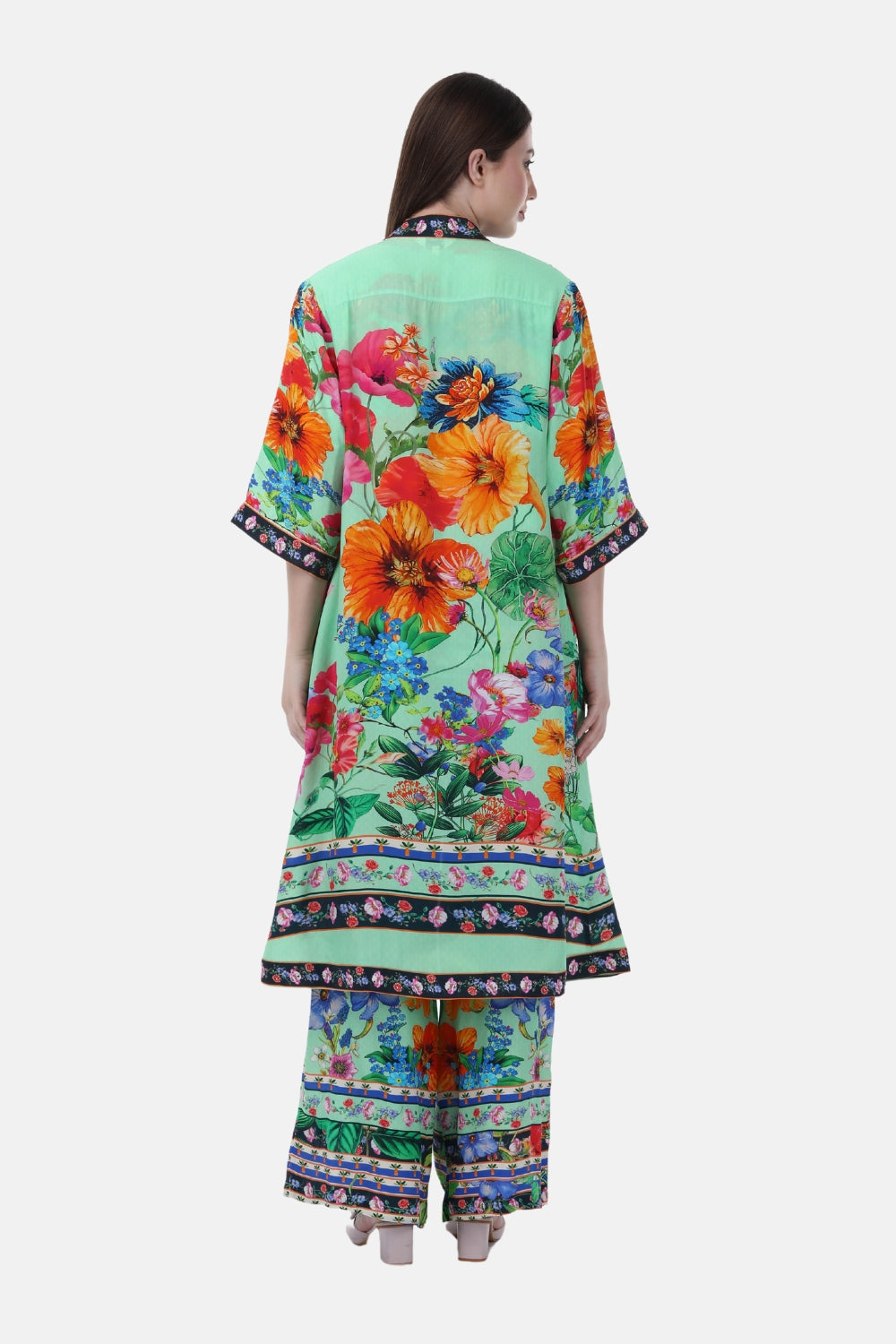 AMOUR GARDENIA - KIMONO LONG - TheSwankStore