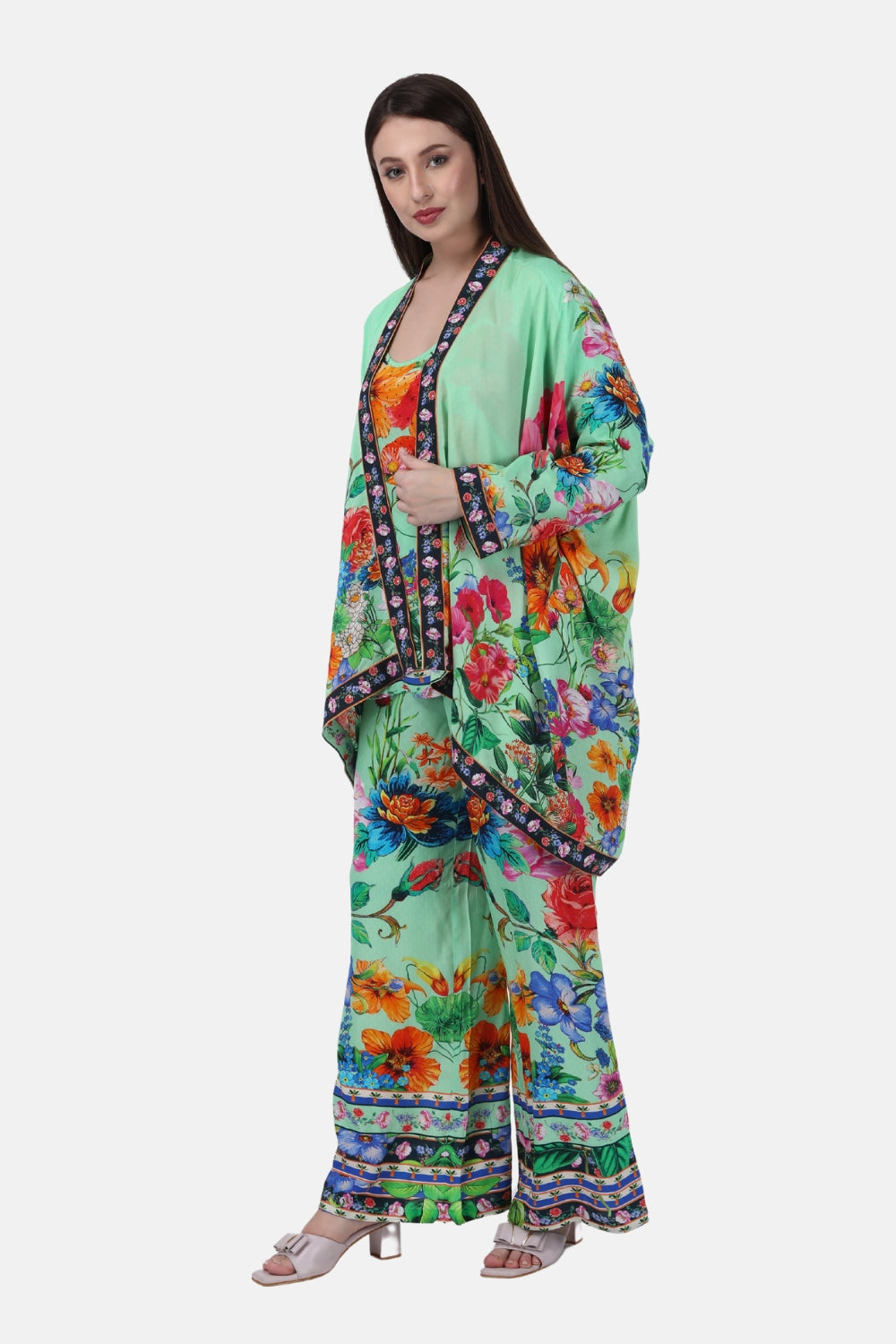 AMOUR GARDENIA - KIMONO SHORT SHRUG - TheSwankStore
