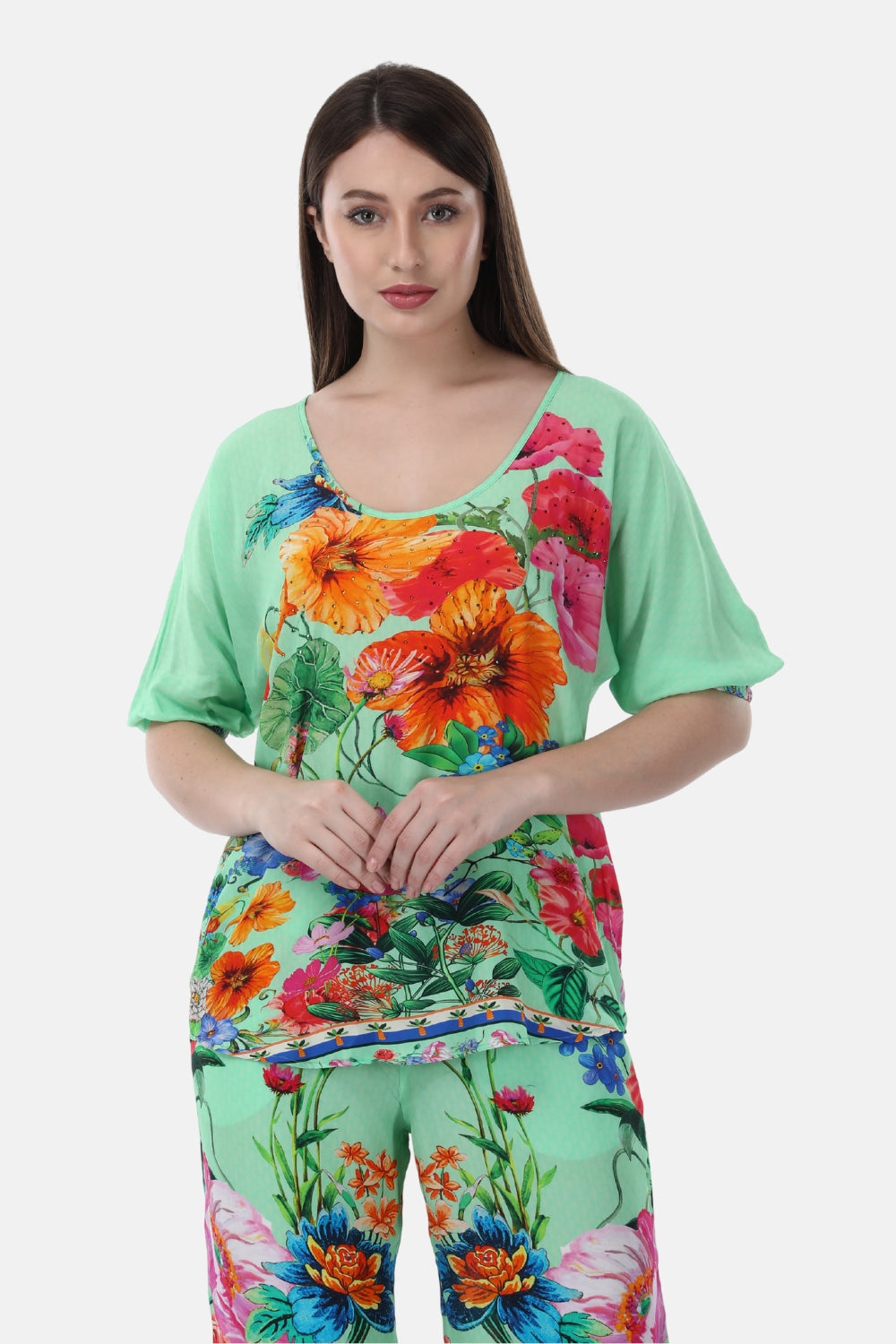 AMOUR GARDENIA - LILY TOP - TheSwankStore