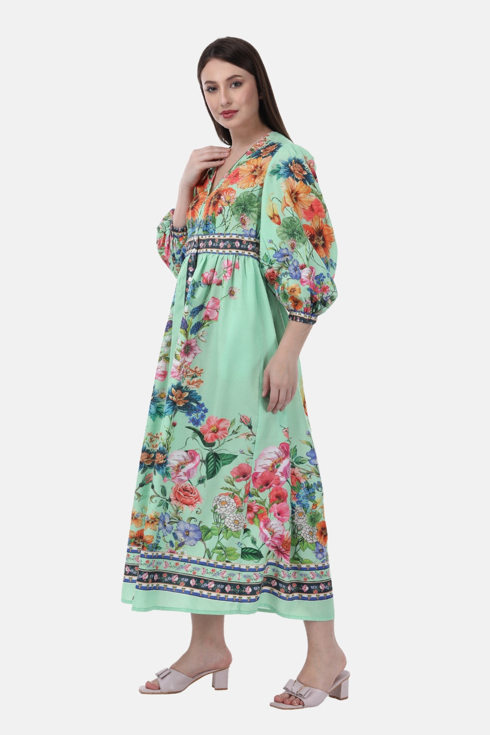 AMOUR GARDENIA - SAIGON DRESS - TheSwankStore