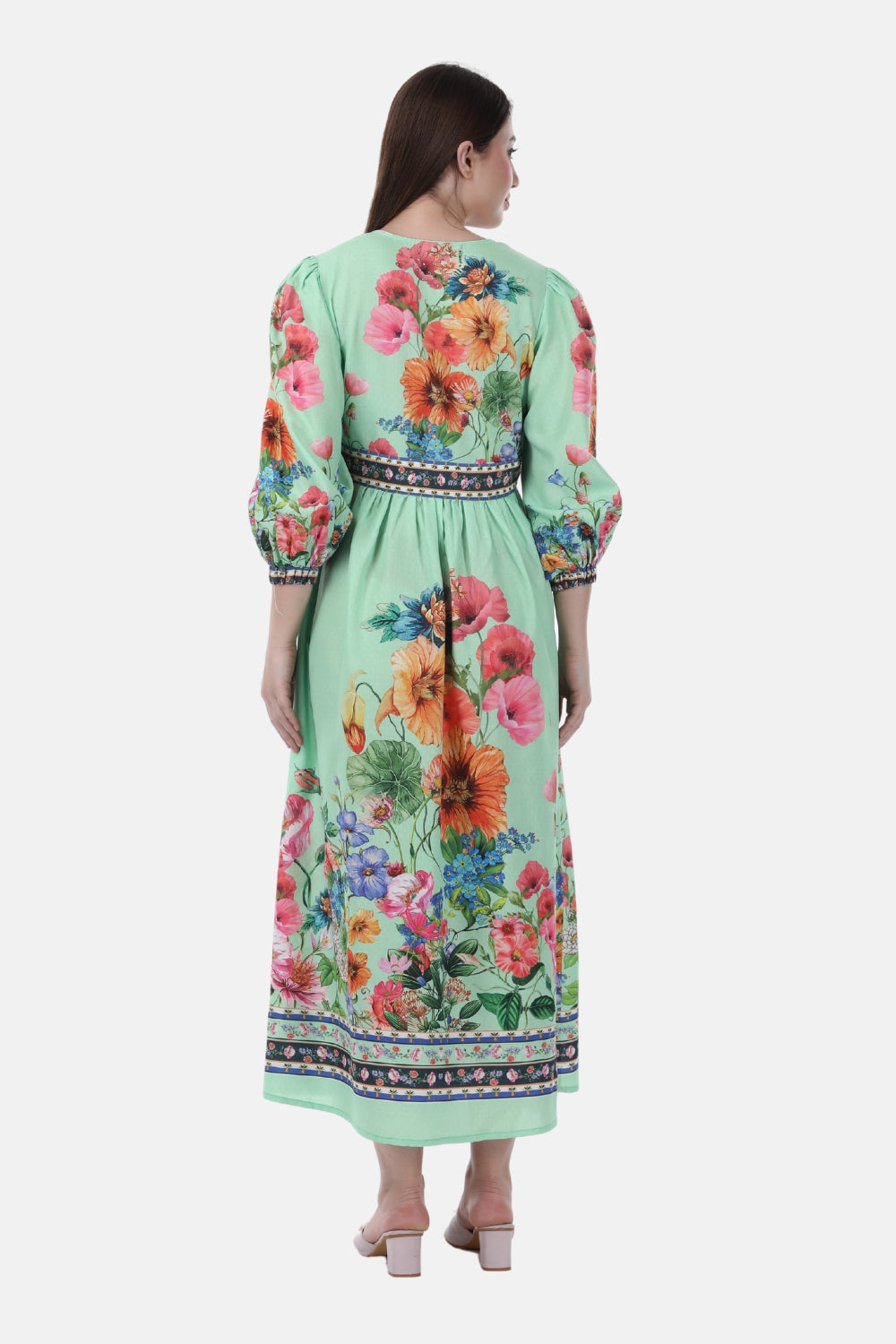 AMOUR GARDENIA - SAIGON DRESS - TheSwankStore