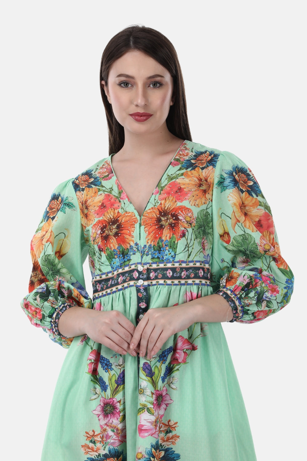 AMOUR GARDENIA - SAIGON DRESS - TheSwankStore