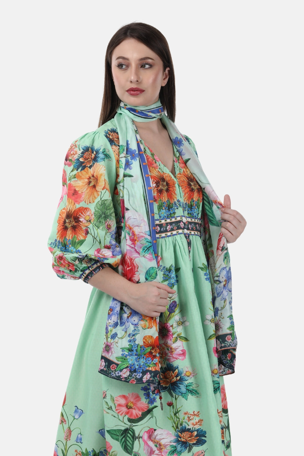 AMOUR GARDENIA - SCARF - TheSwankStore