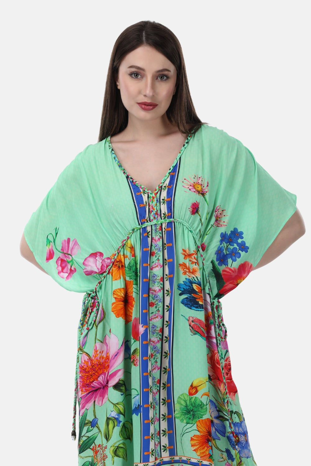 AMOUR GARDENIA - SHORT KAFTAN - TheSwankStore