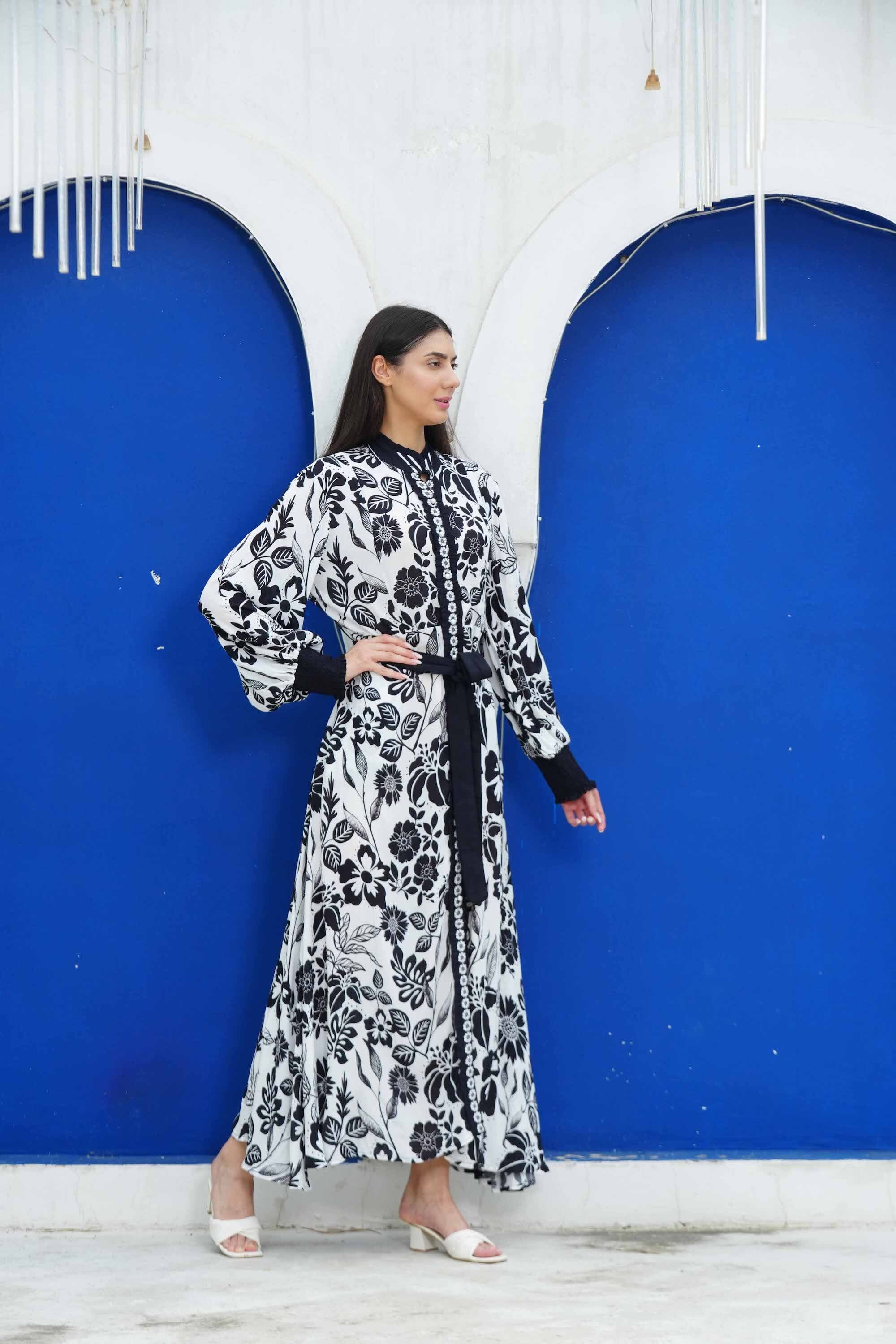 AVANTI - LONG FREYA DRESS - TheSwankStore