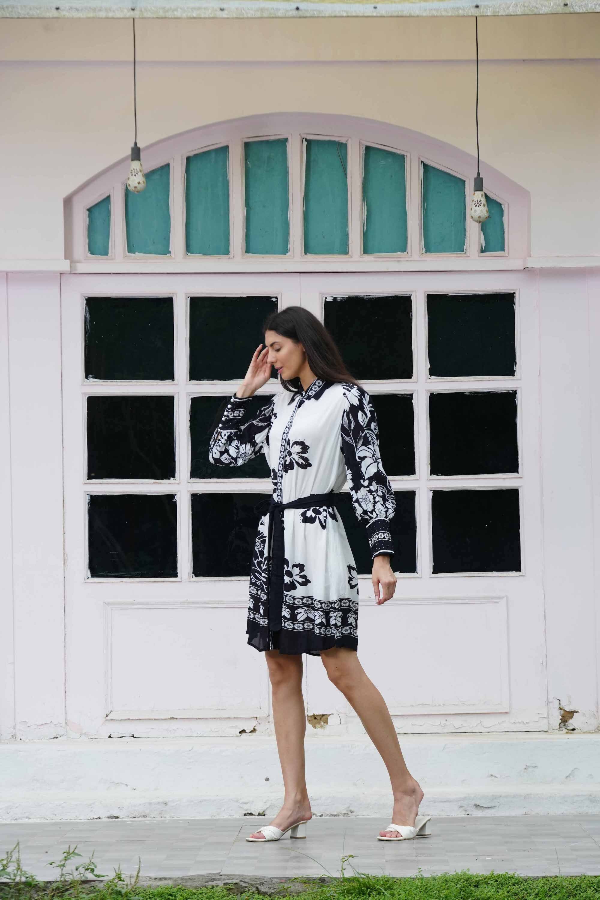 AVANTI - SHIRT DRESS - TheSwankStore