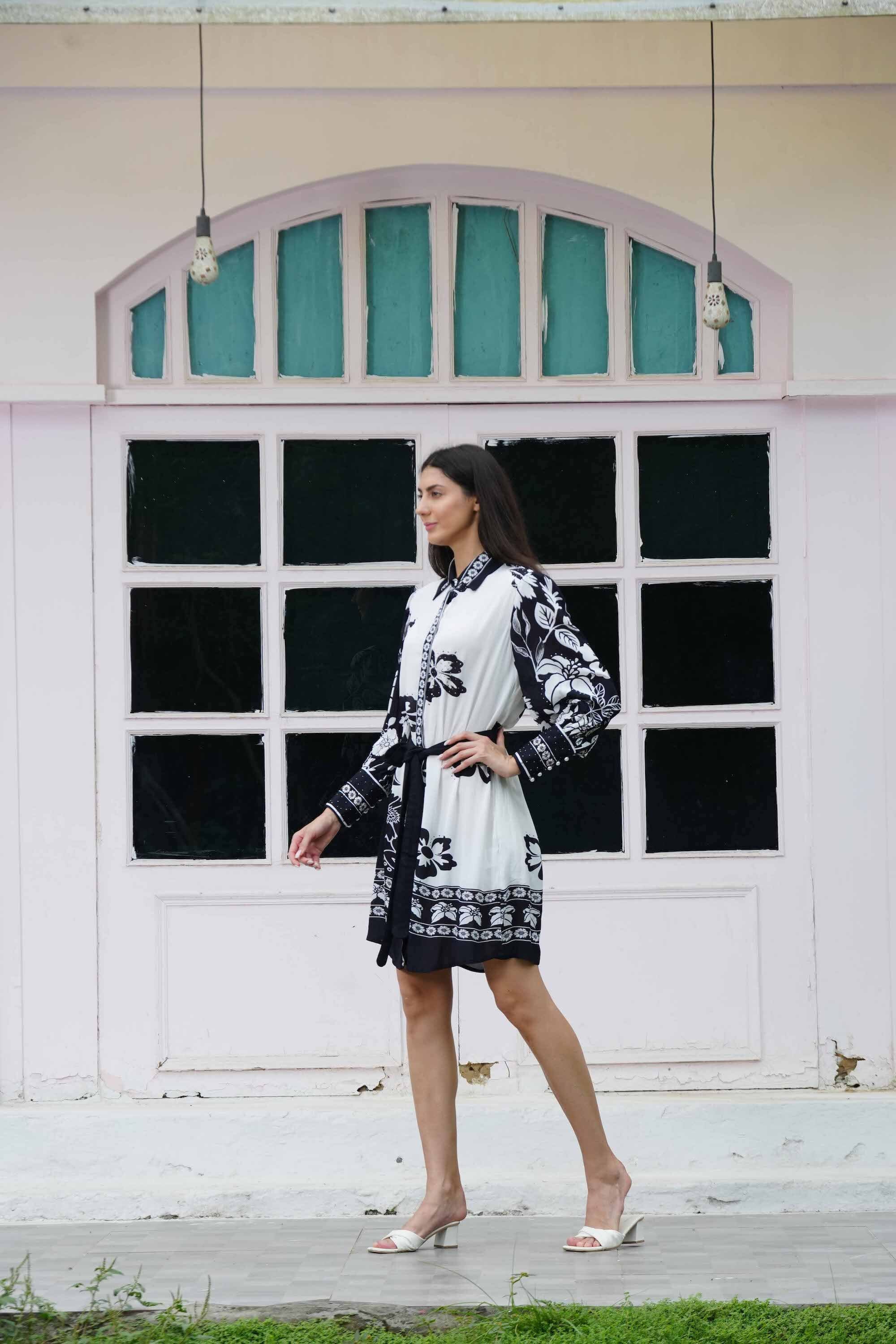 AVANTI - SHIRT DRESS - TheSwankStore