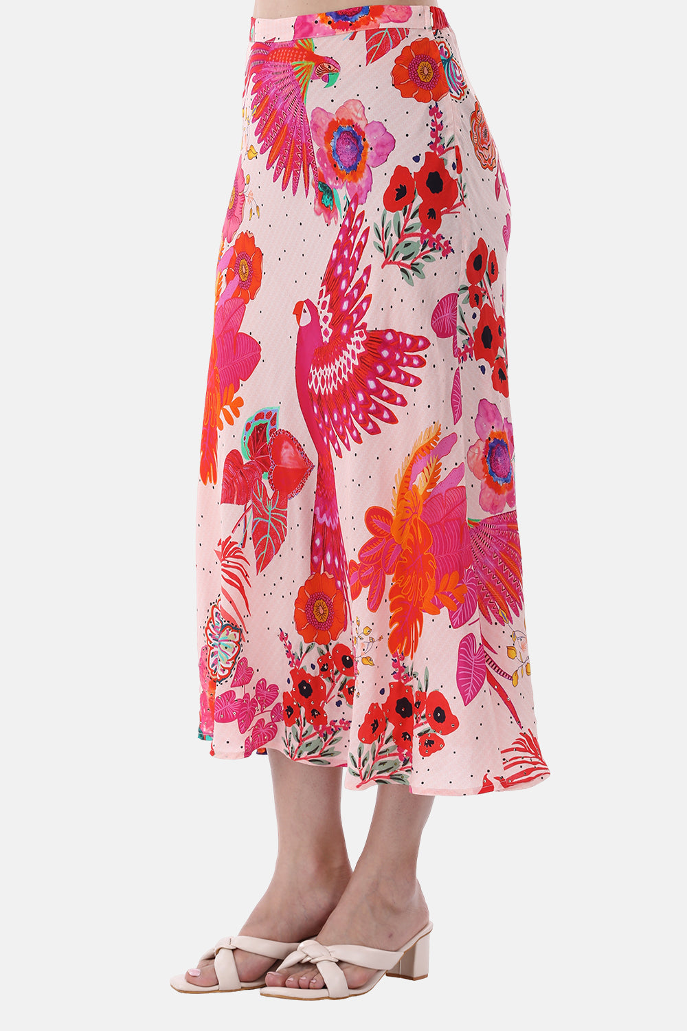 BIRDS OF PARADISE - CAMELIA SKIRT - TheSwankStore