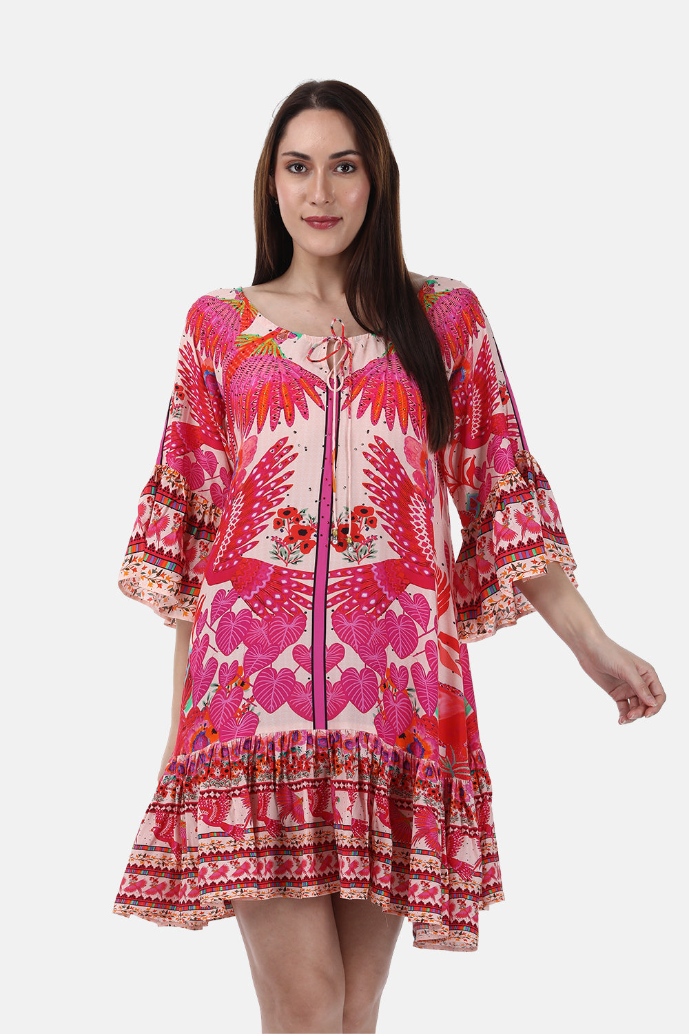 BIRDS OF PARADISE - GYPSY DRESS - TheSwankStore