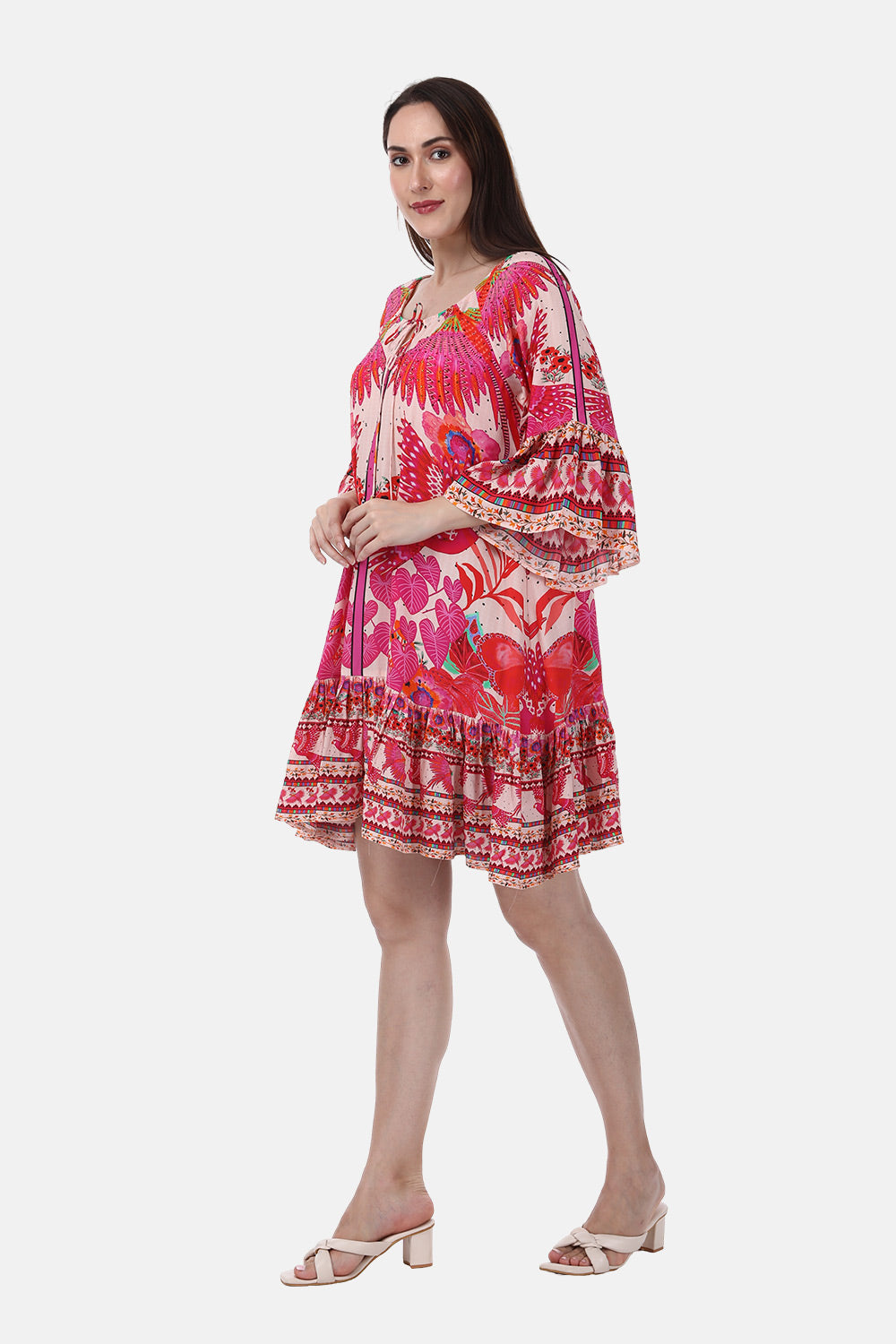 BIRDS OF PARADISE - GYPSY DRESS - TheSwankStore