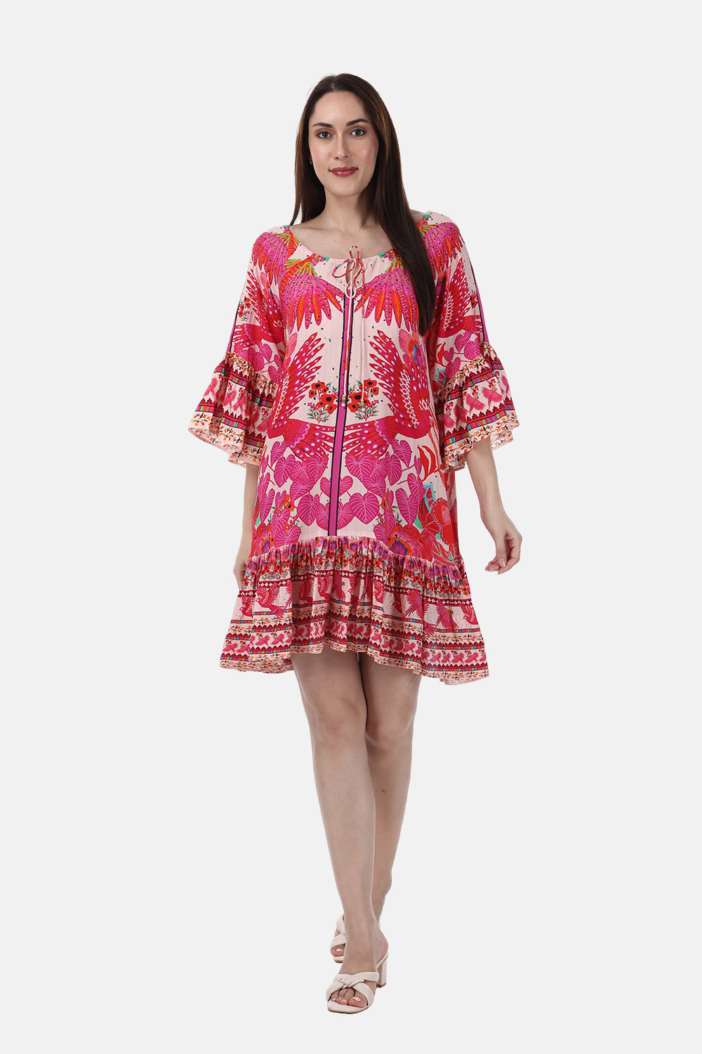 BIRDS OF PARADISE - GYPSY DRESS - TheSwankStore