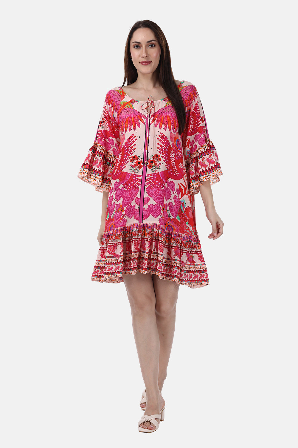BIRDS OF PARADISE - GYPSY DRESS - TheSwankStore
