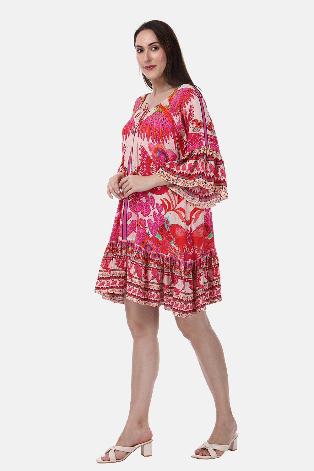 BIRDS OF PARADISE - GYPSY DRESS - TheSwankStore