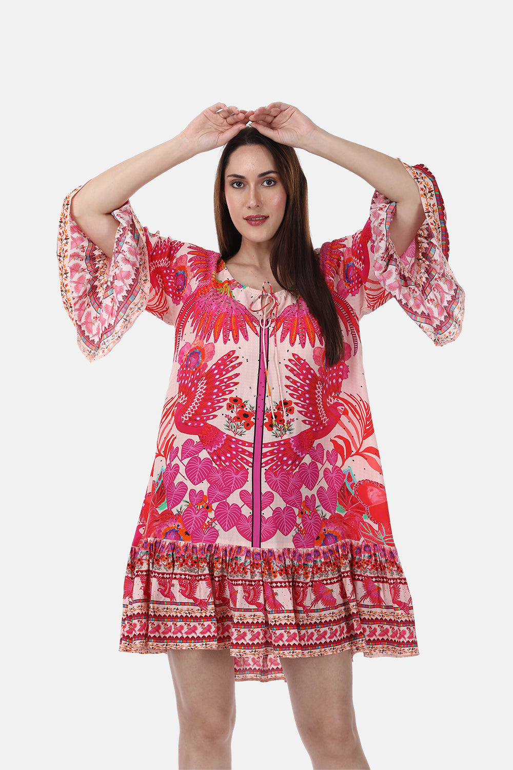 BIRDS OF PARADISE - GYPSY DRESS - TheSwankStore