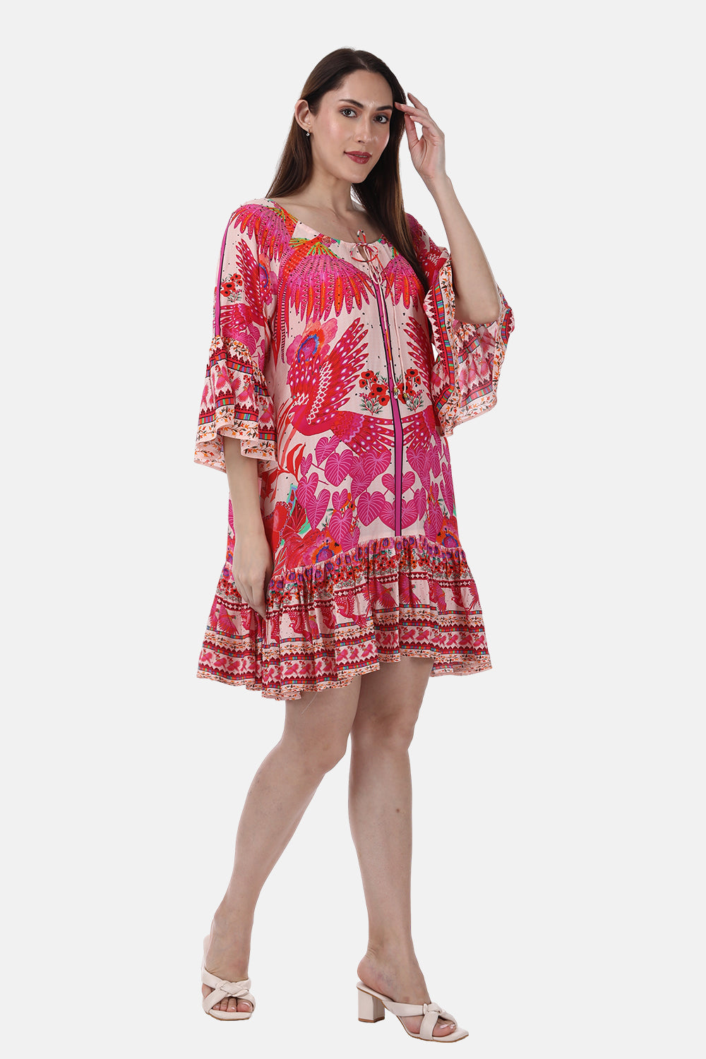 BIRDS OF PARADISE - GYPSY DRESS - TheSwankStore