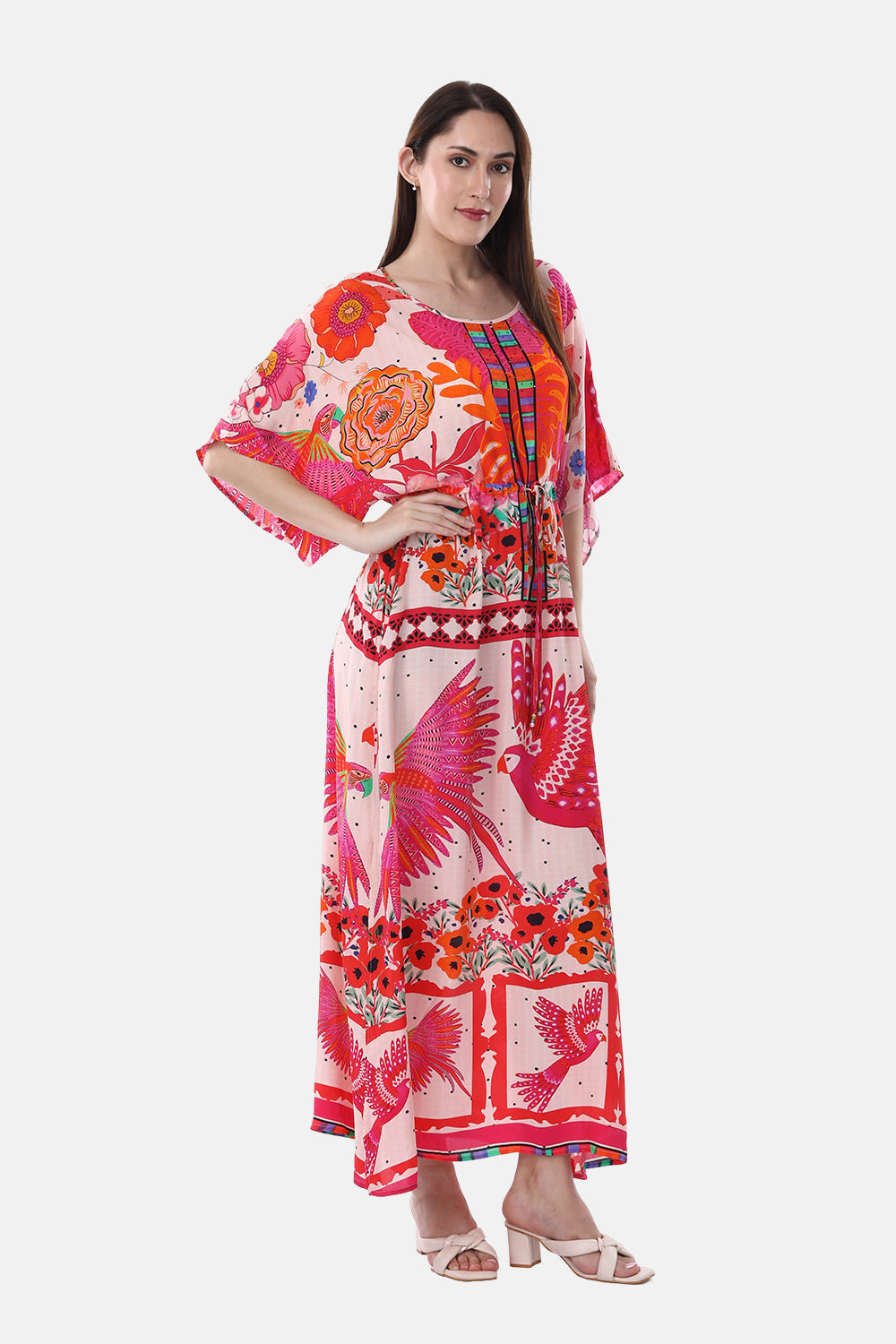 BIRDS OF PARADISE - PEONY DRESS - TheSwankStore