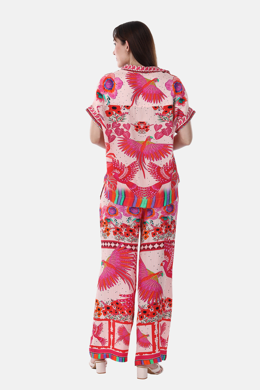 BIRDS OF PARADISE - ROSE TOP - TheSwankStore