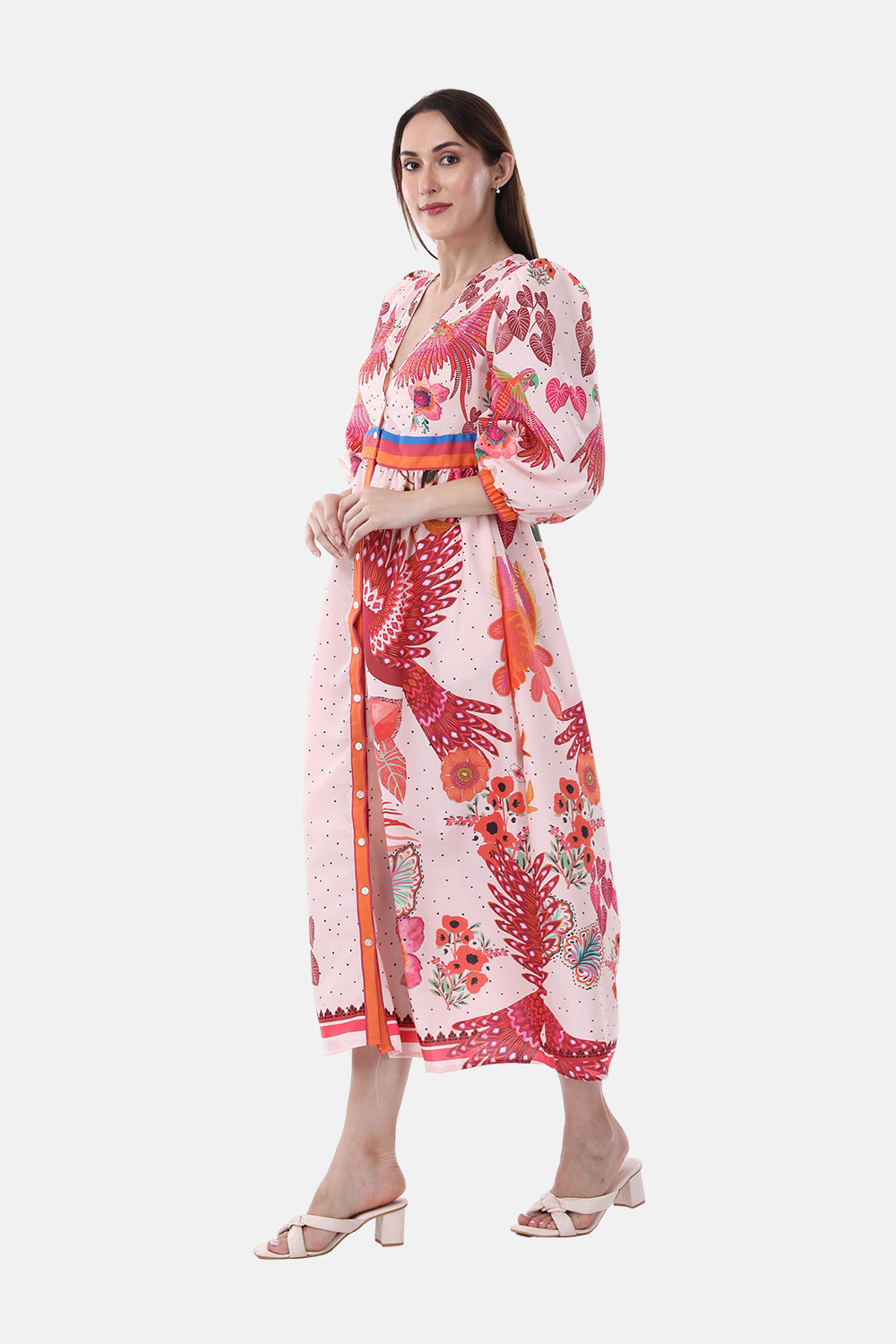 BIRDS OF PARADISE - SAIGON DRESS - TheSwankStore