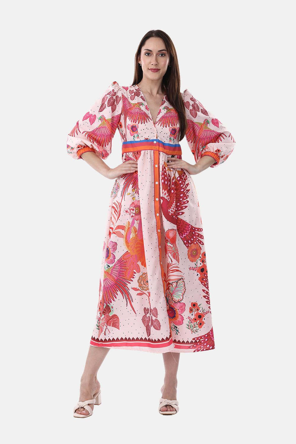BIRDS OF PARADISE - SAIGON DRESS - TheSwankStore
