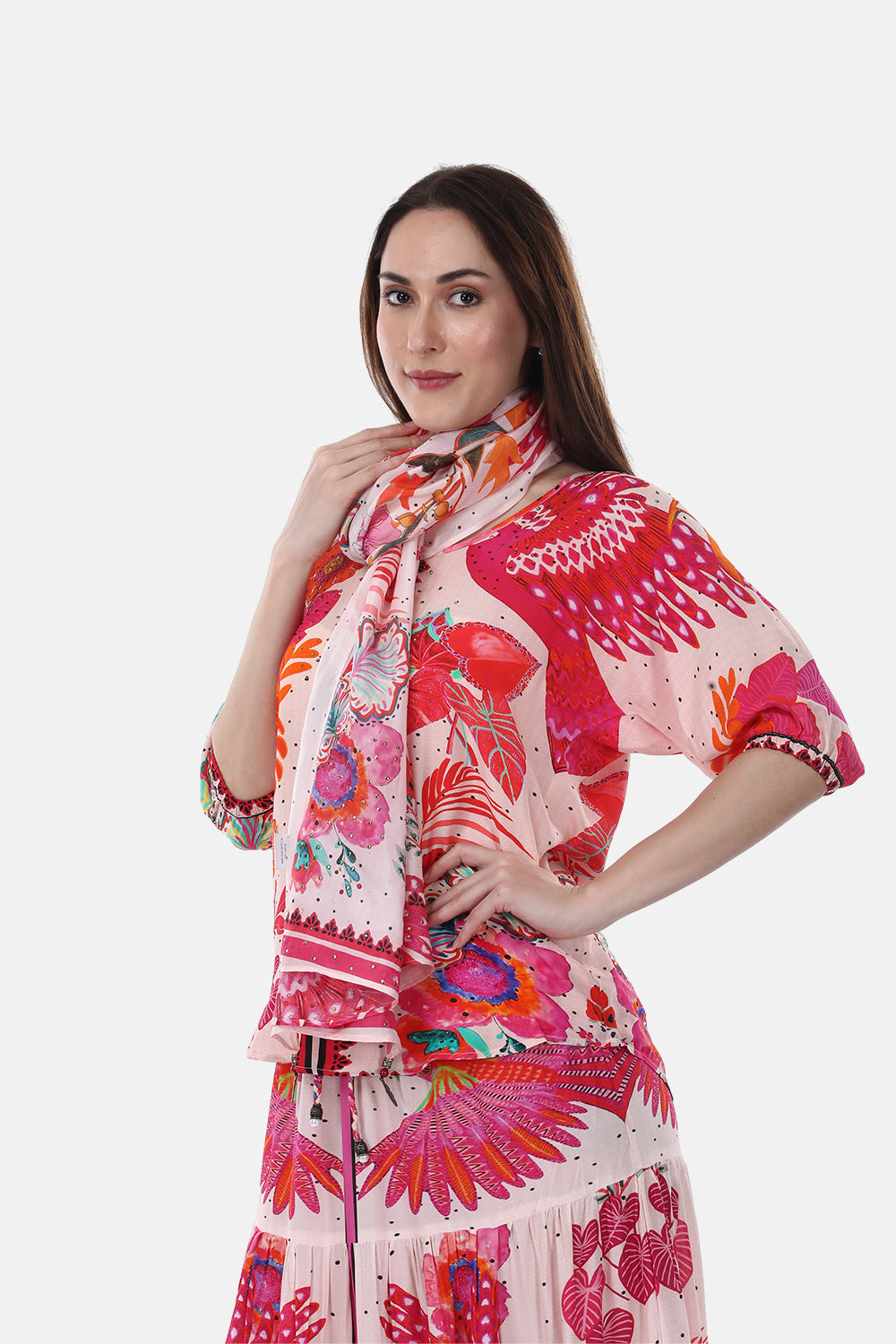 BIRDS OF PARADISE - SCARF - TheSwankStore