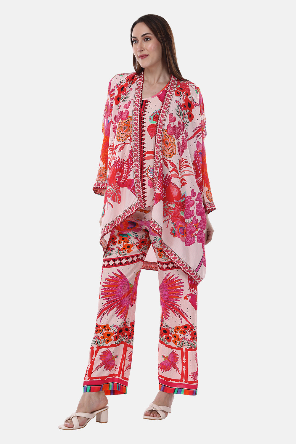 BIRDS OF PARADISE - KIMONO SHORT SHRUG