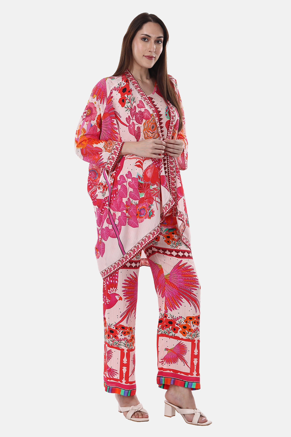 BIRDS OF PARADISE - KIMONO SHORT SHRUG