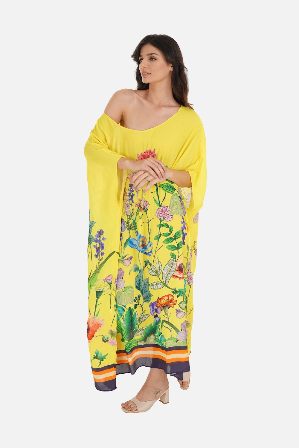 CALICO - BOX KAFTAN - TheSwankStore