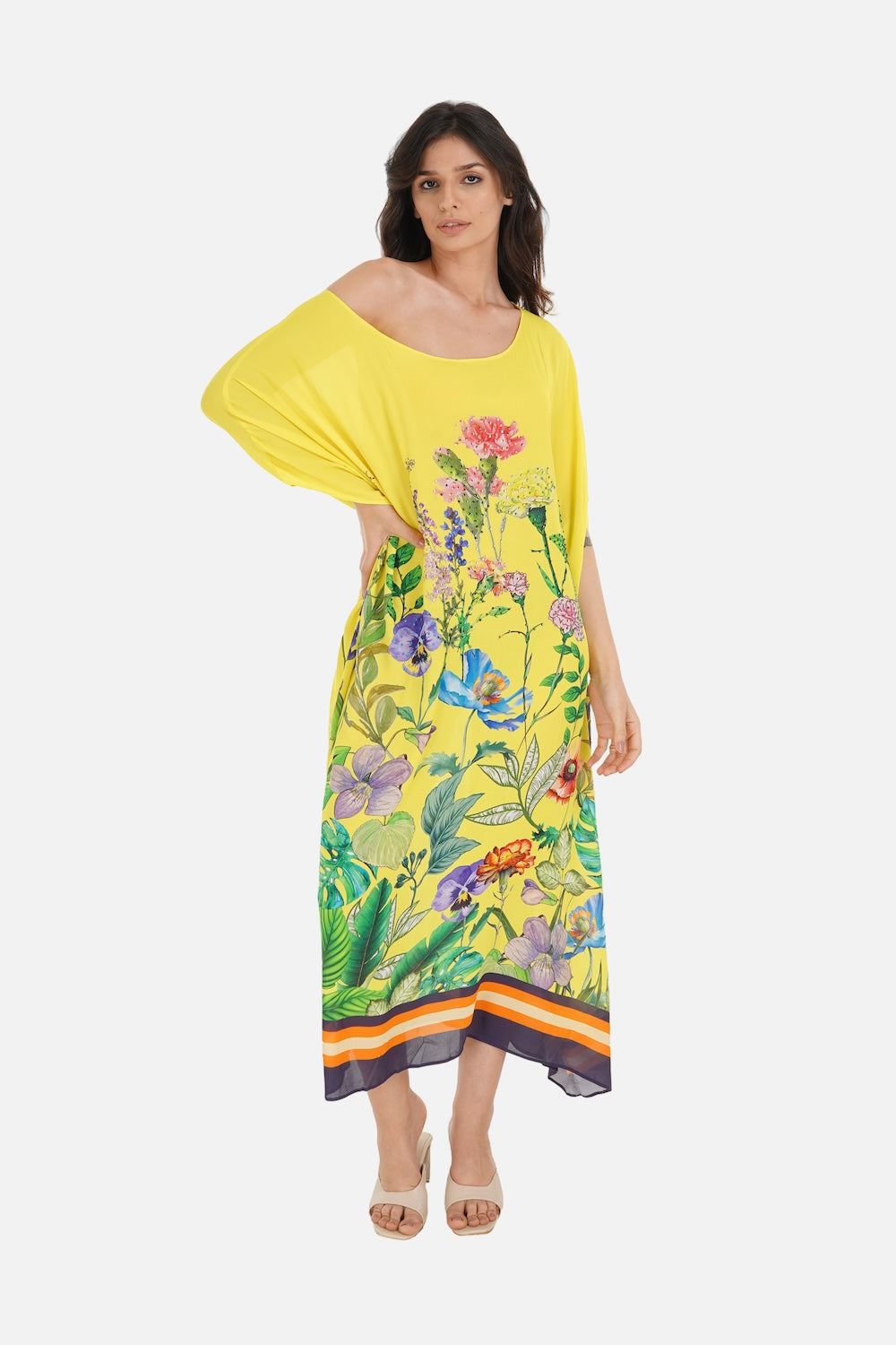 CALICO - BOX KAFTAN - TheSwankStore