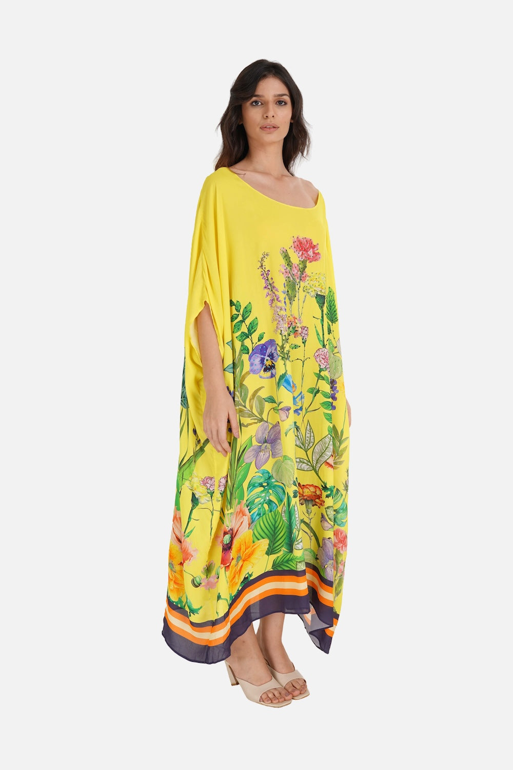 CALICO - BOX KAFTAN - TheSwankStore