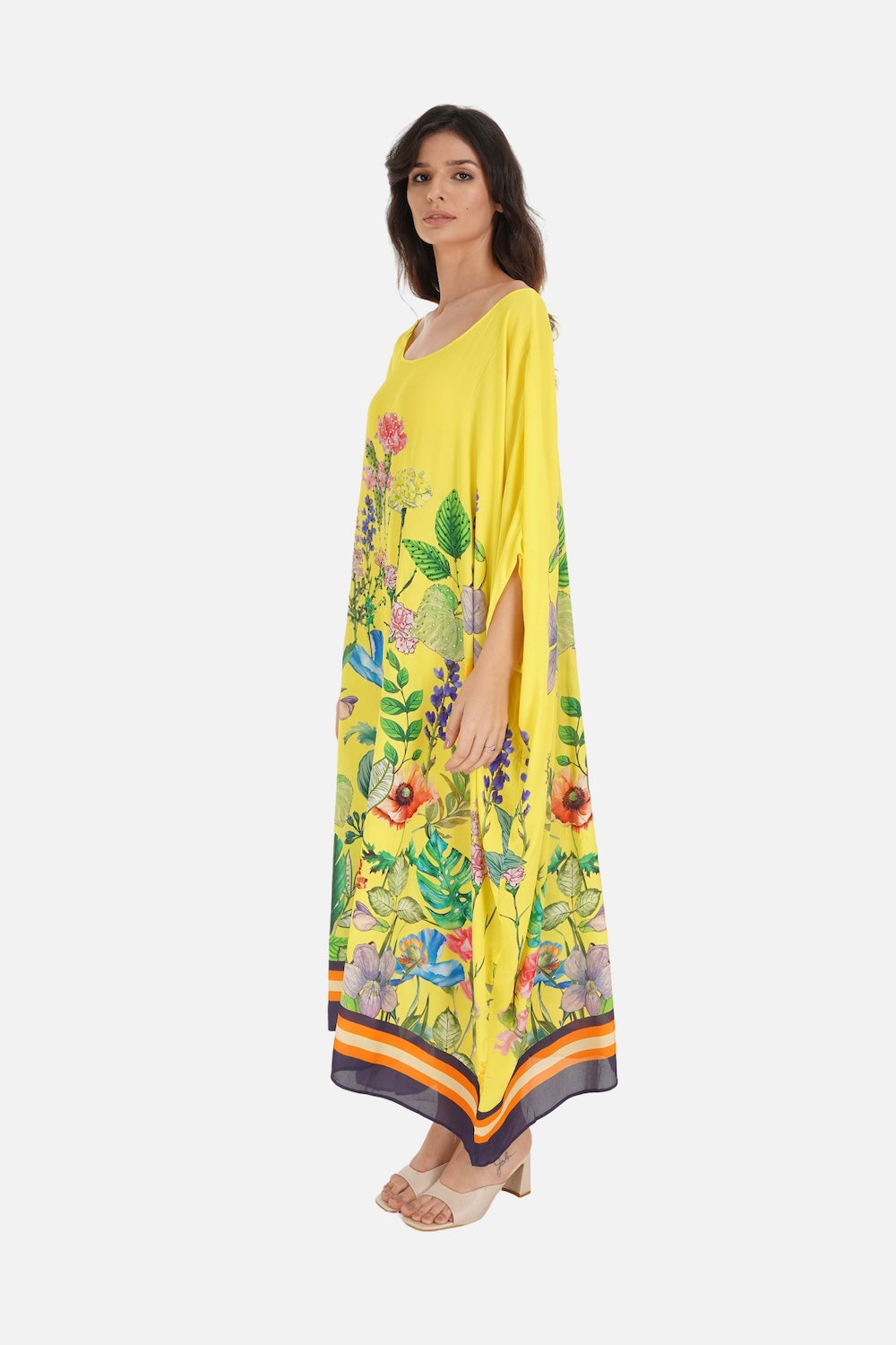 CALICO - BOX KAFTAN - TheSwankStore