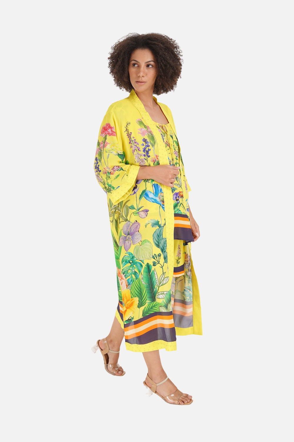 CALICO - KIMONO SHRUG (LONG) - TheSwankStore