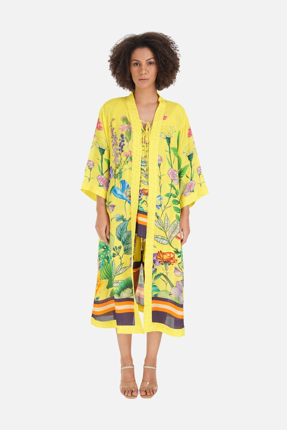 CALICO - KIMONO SHRUG (LONG) - TheSwankStore