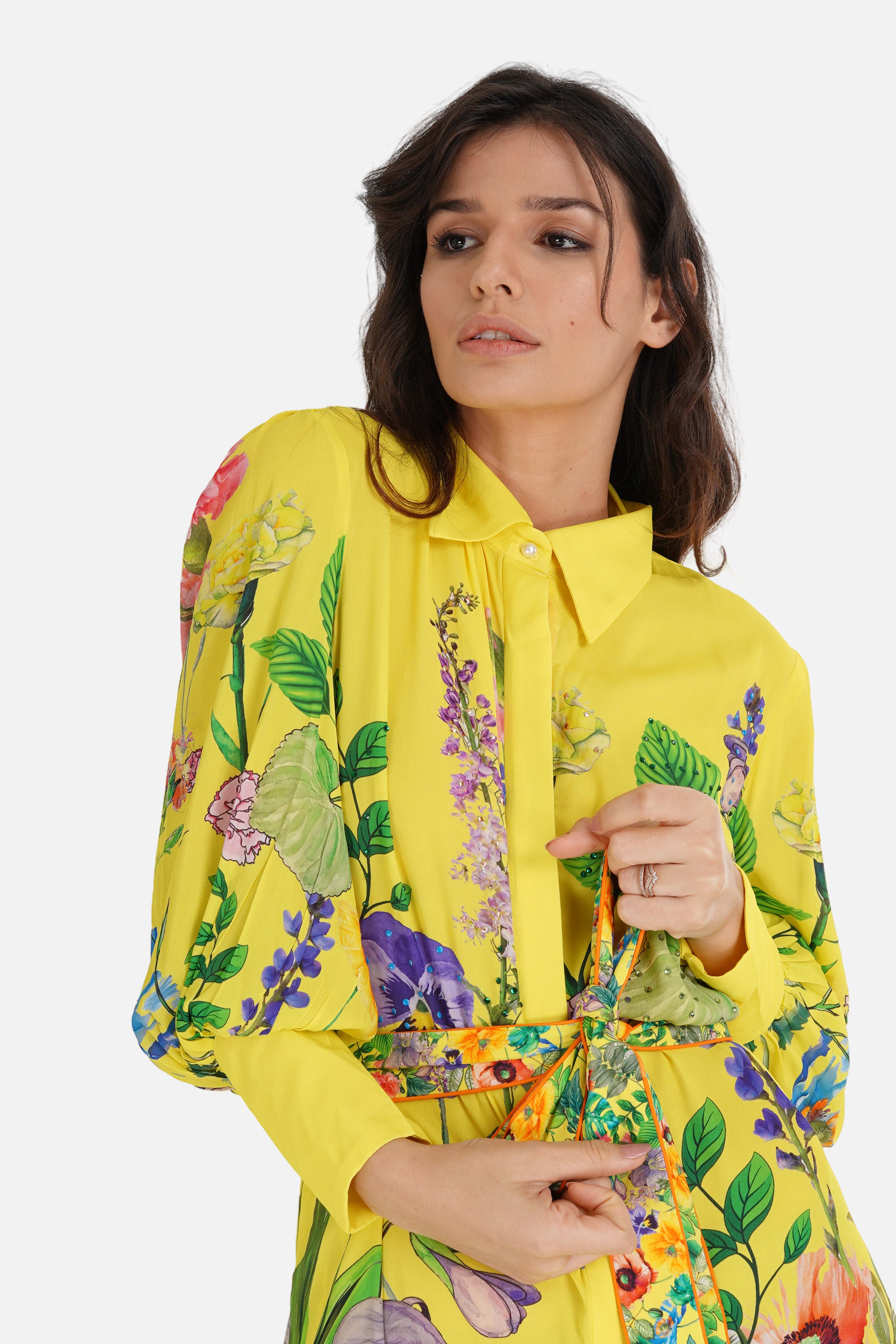CALICO - SHIRT DRESS - TheSwankStore