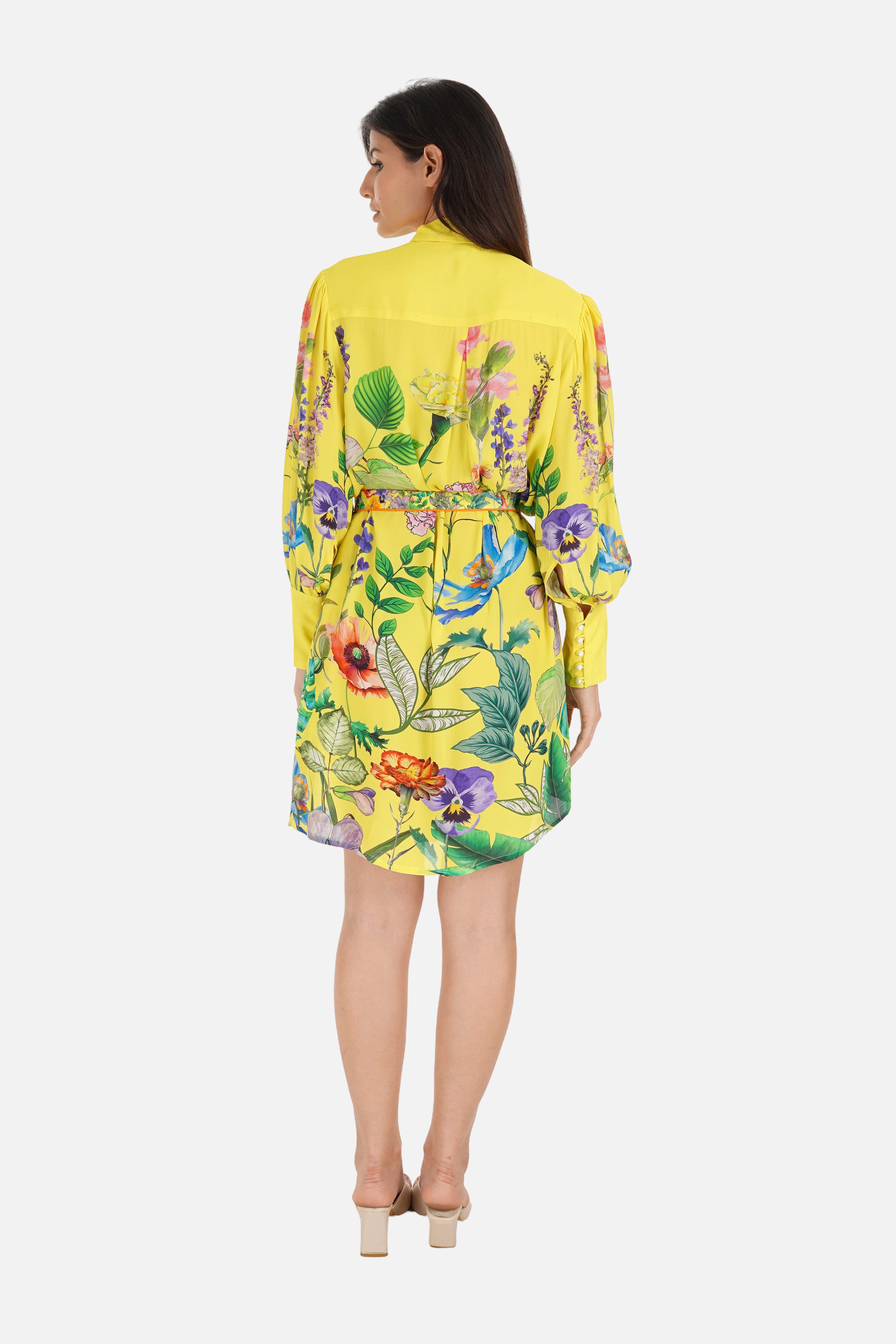 CALICO - SHIRT DRESS - TheSwankStore