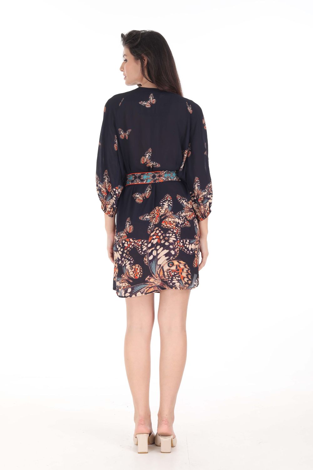 CORASONE - SLIT SLEEVE DRESS - TheSwankStore