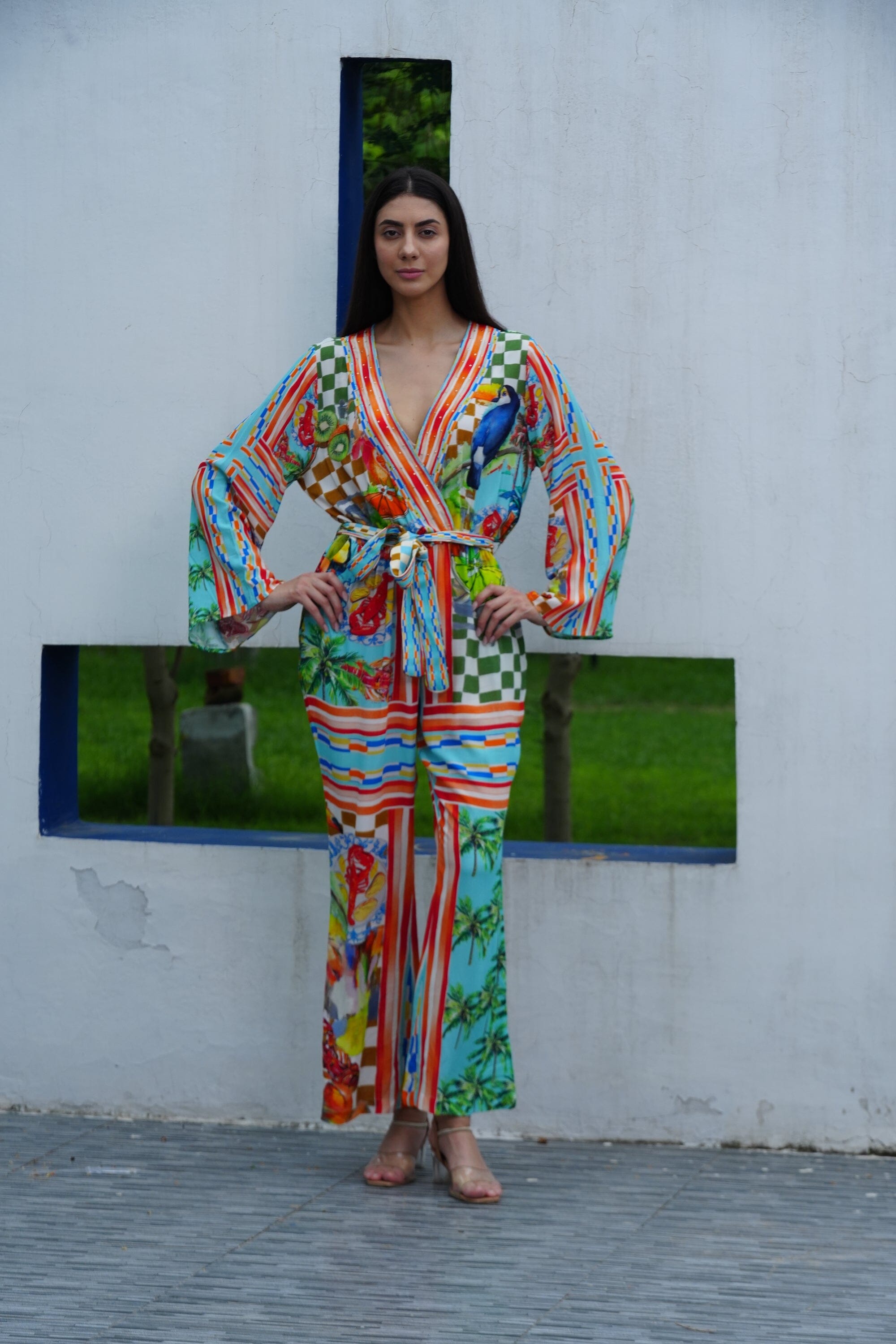 LUCCIANO - LUXE JUMPSUIT JUMP SUIT The Swank Store 