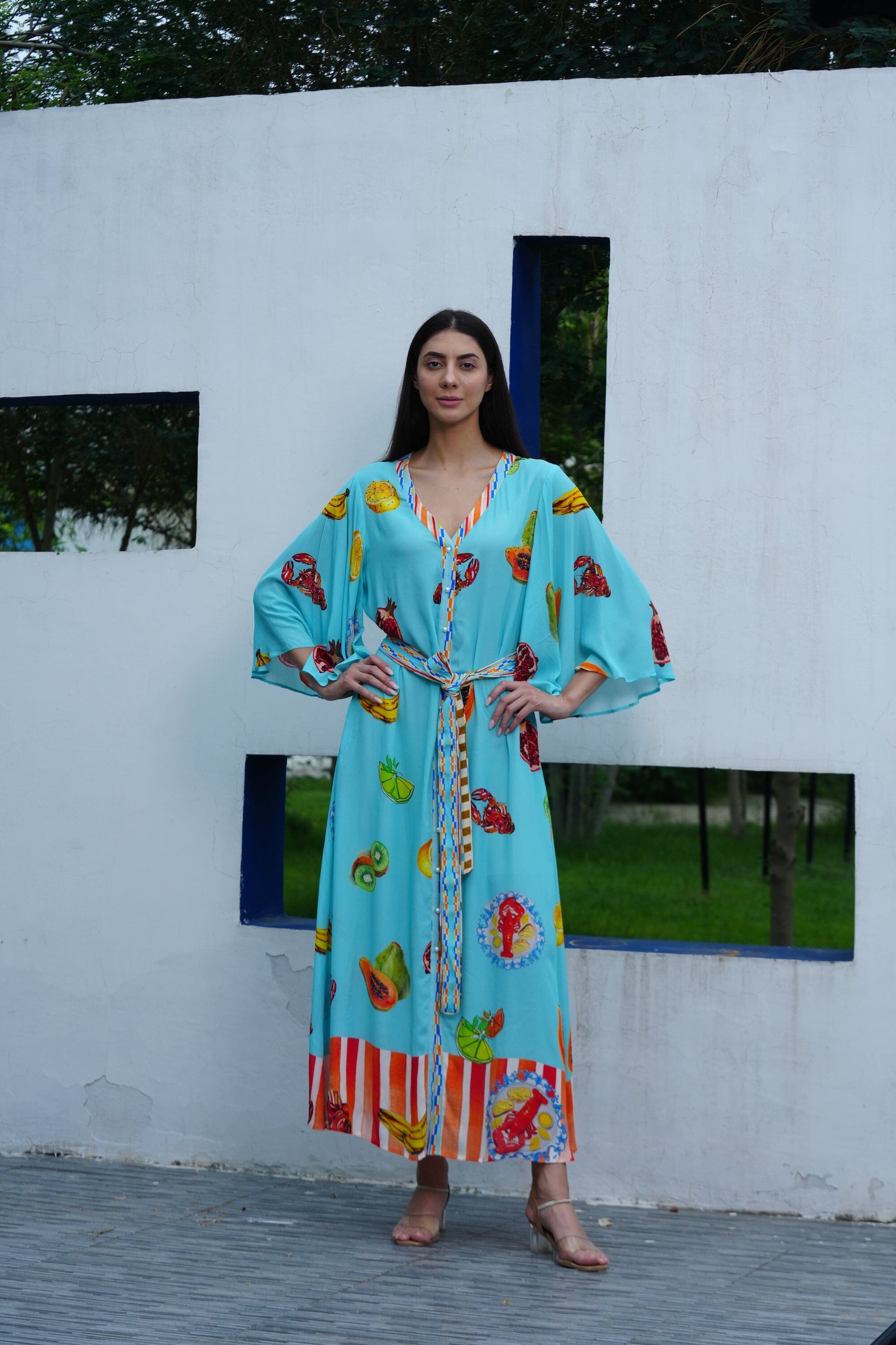 LUCCIANO - MAXI SUN DRESS MAXI DRESS TheSwankStore