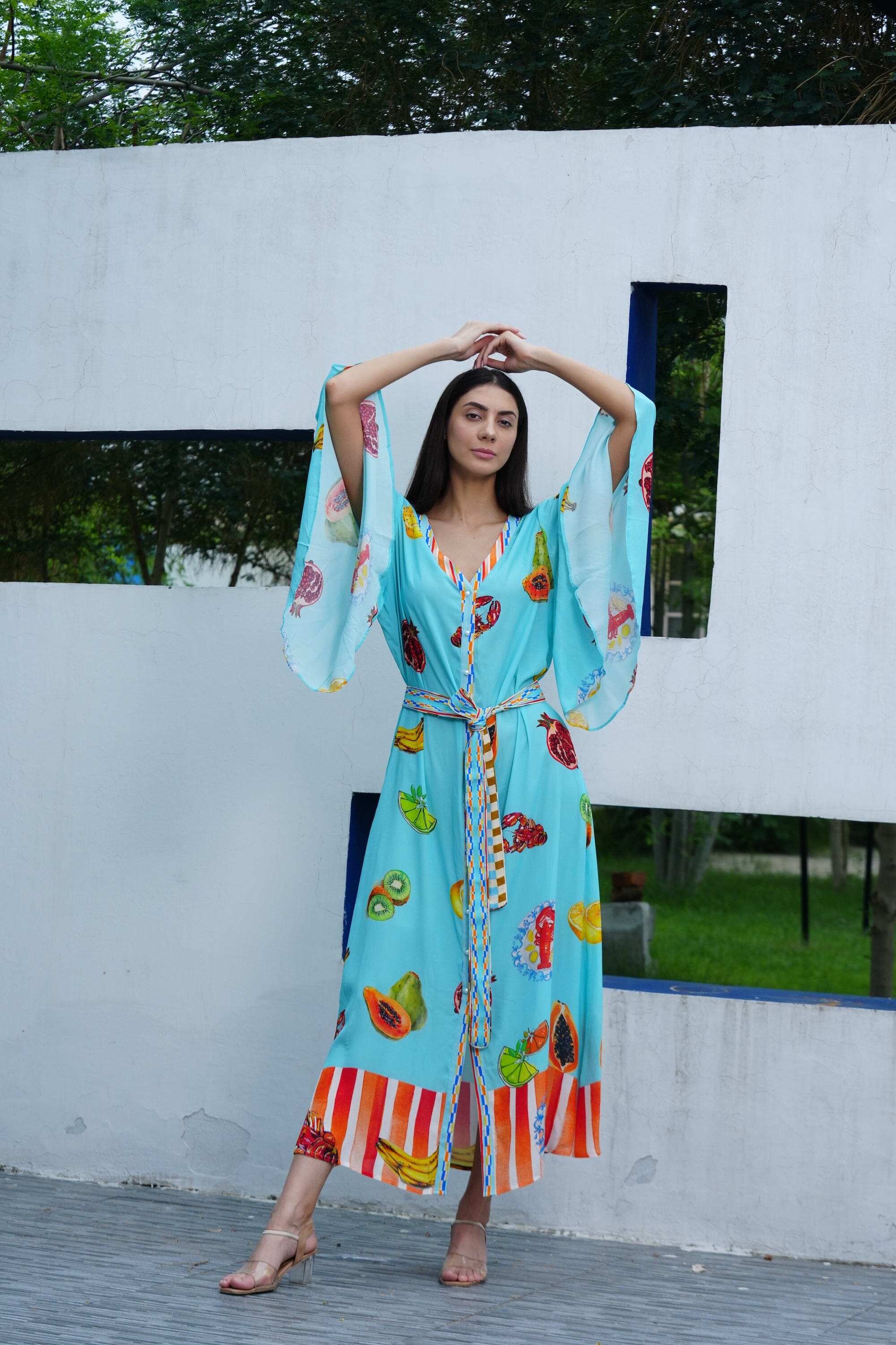 LUCCIANO - MAXI SUN DRESS MAXI DRESS TheSwankStore 