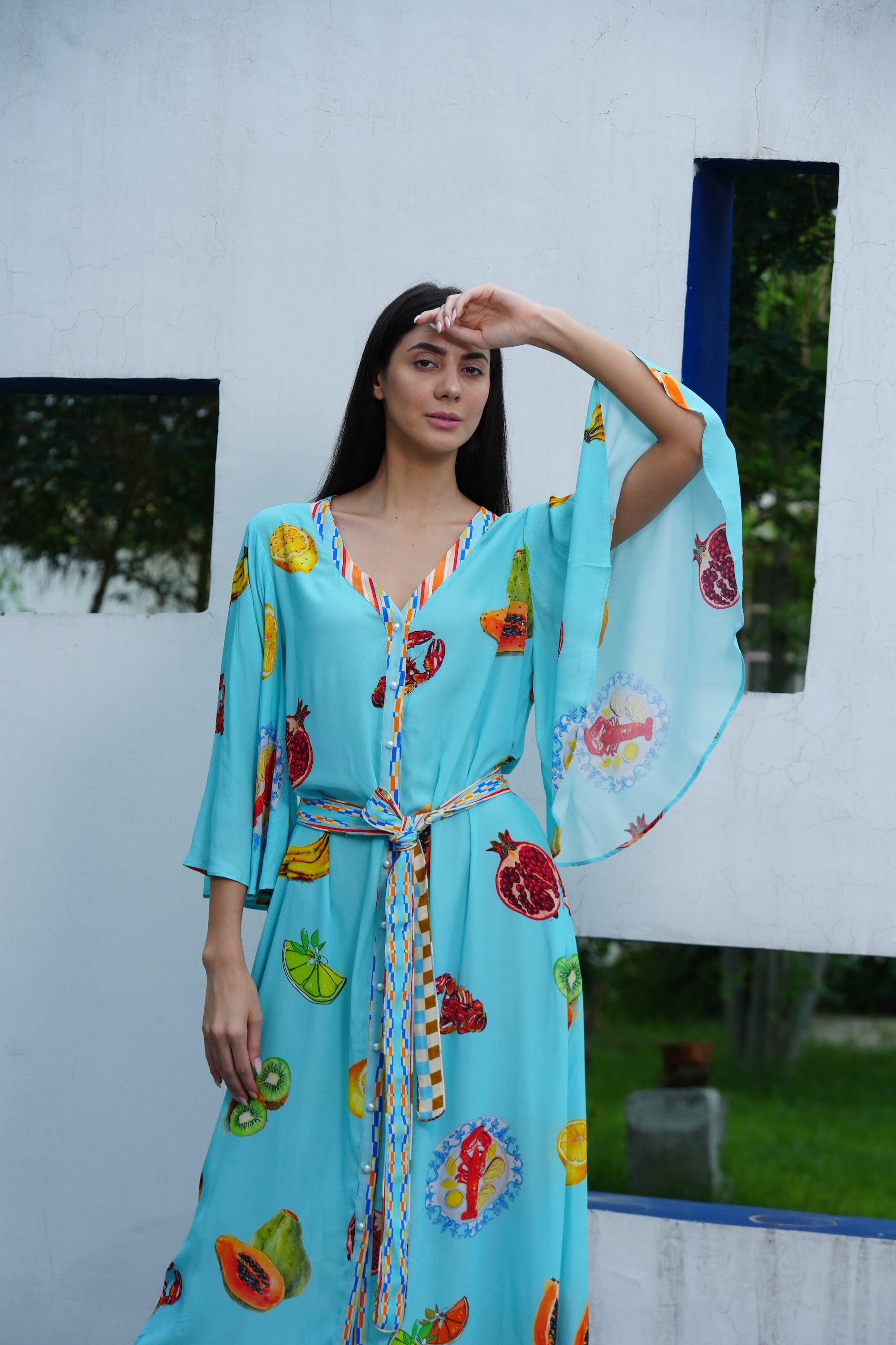 LUCCIANO - MAXI SUN DRESS MAXI DRESS TheSwankStore 