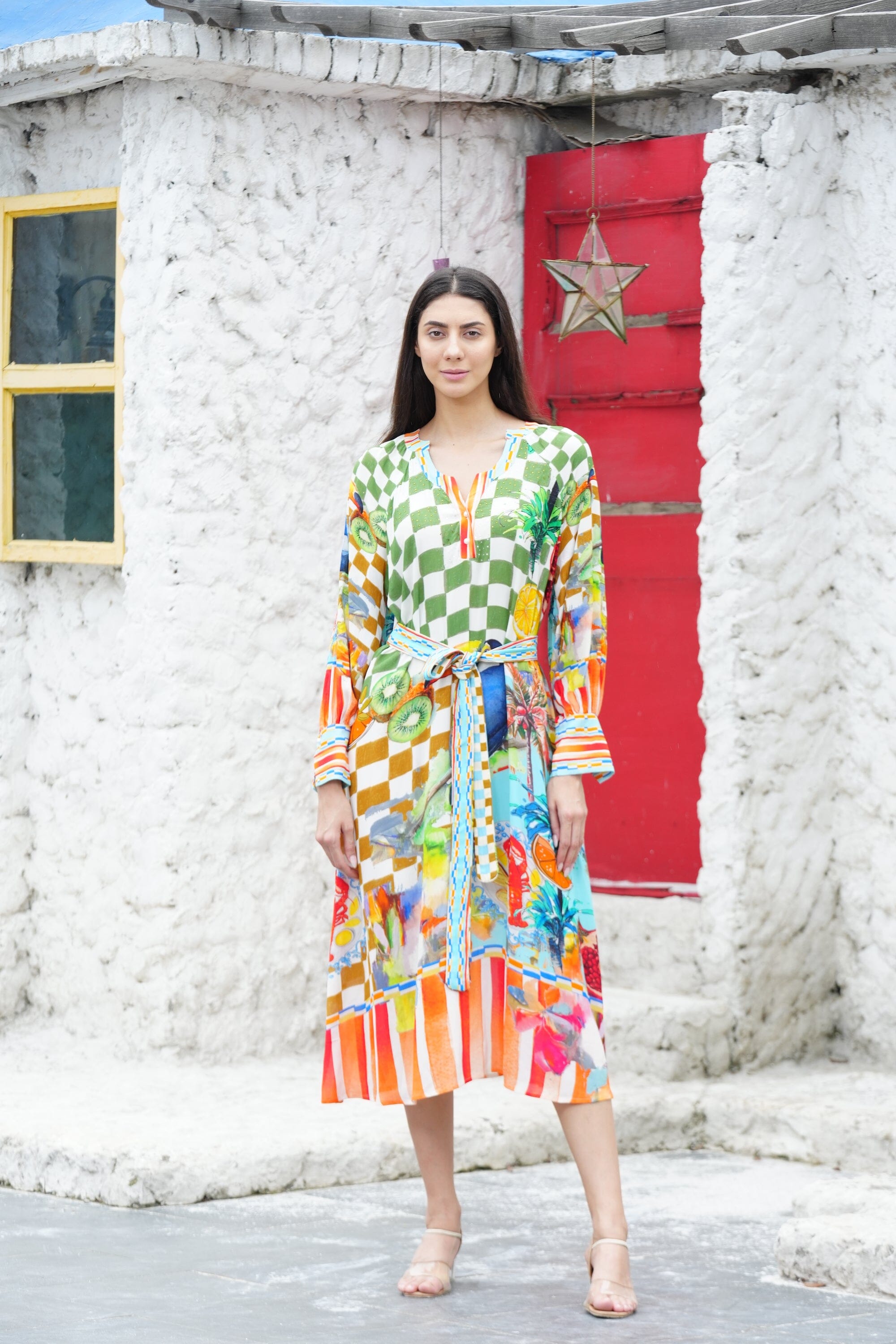 LUCCIANO- SMOCK DRESS DRESS TheSwankStore 