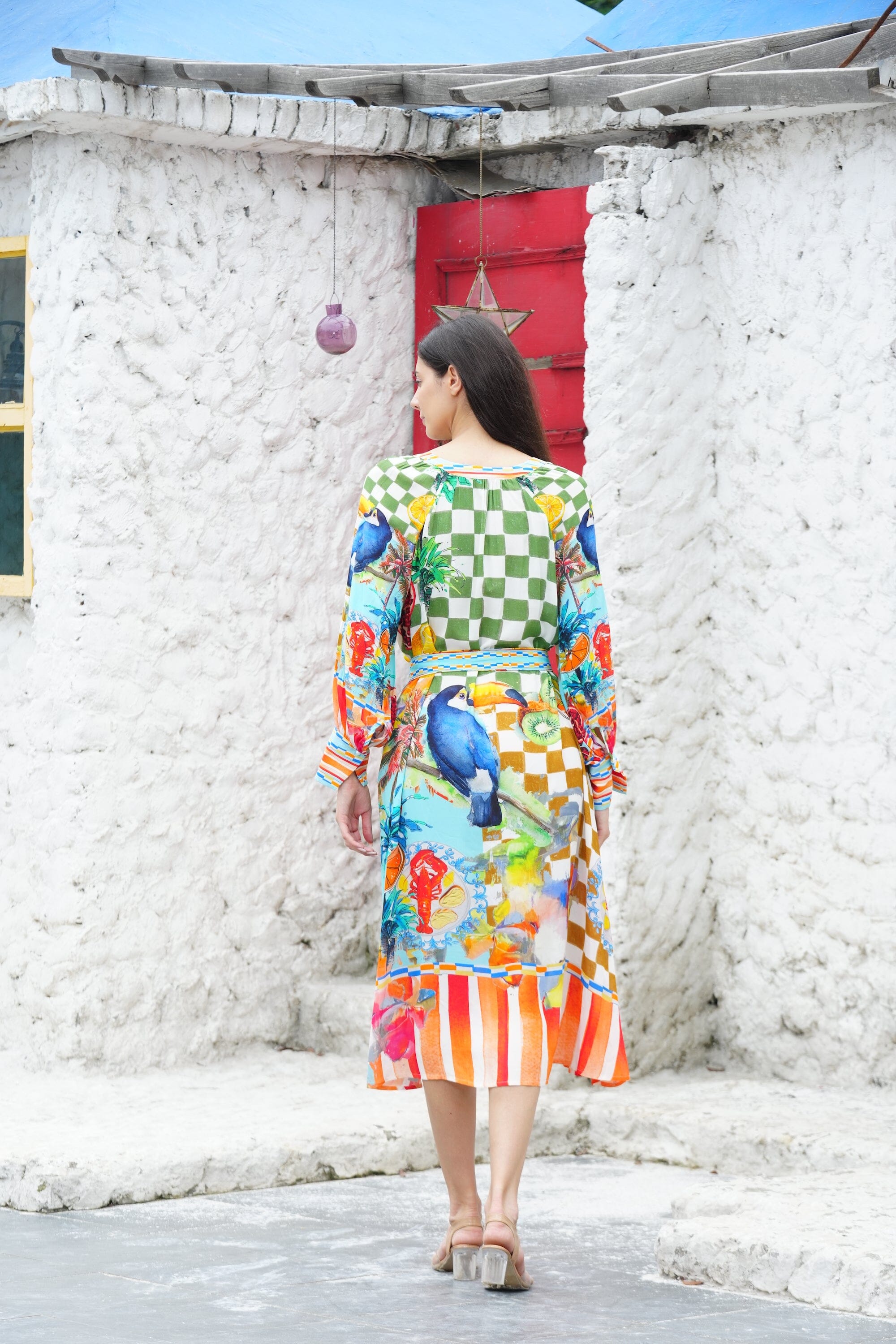 LUCCIANO- SMOCK DRESS DRESS TheSwankStore 