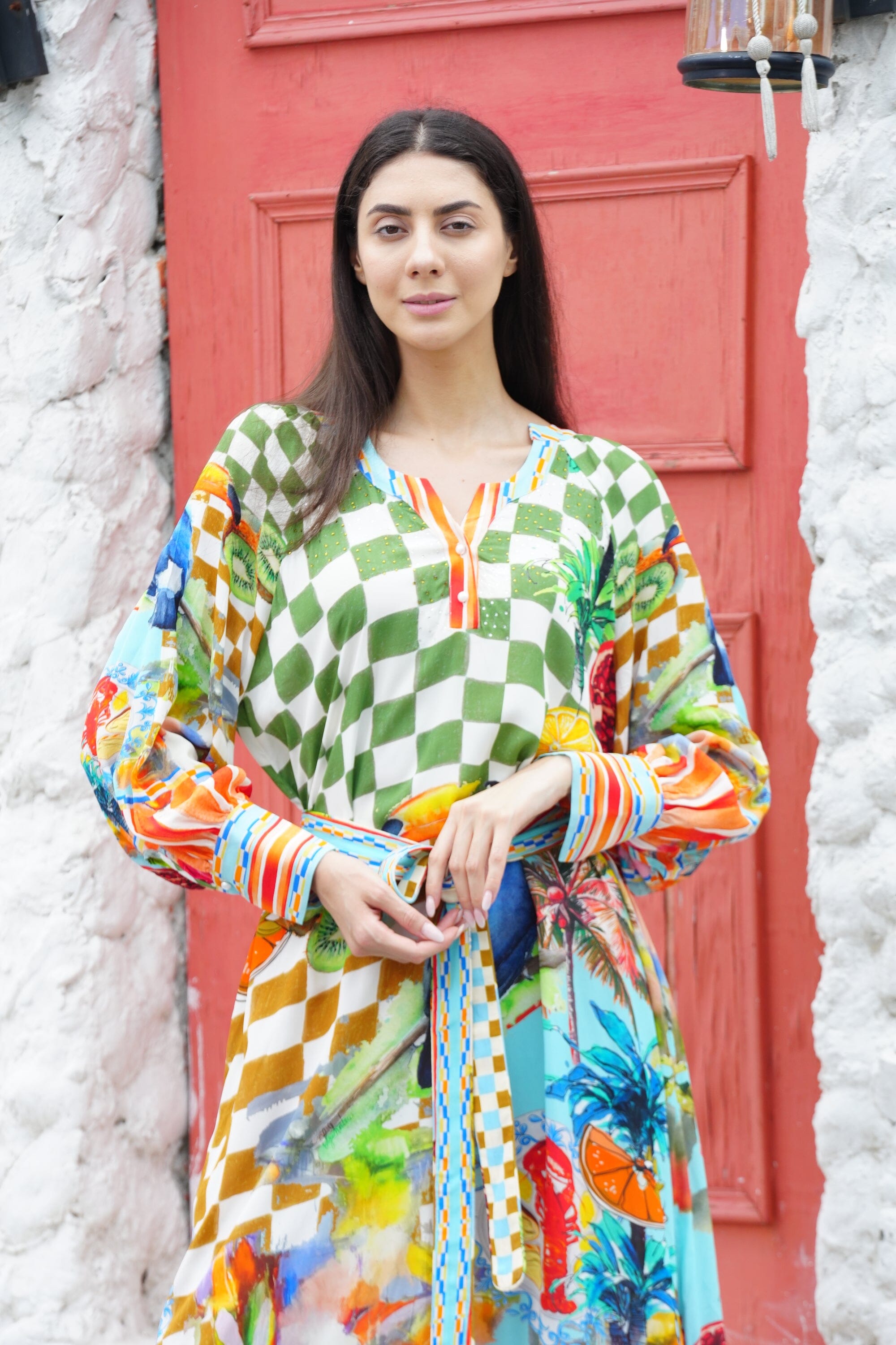 LUCCIANO- SMOCK DRESS DRESS TheSwankStore 