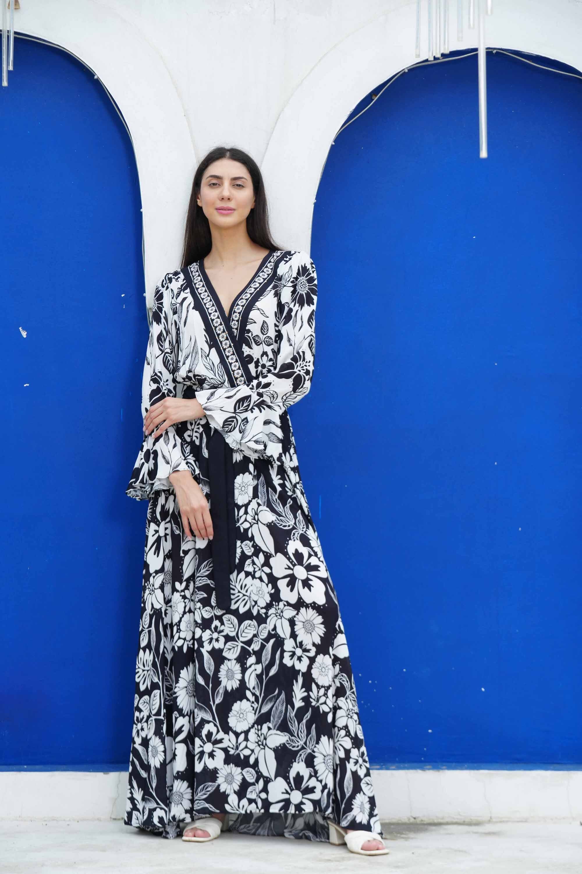 AVANTI - LUXE ROBE GOWN SHRUG TheSwankStore 