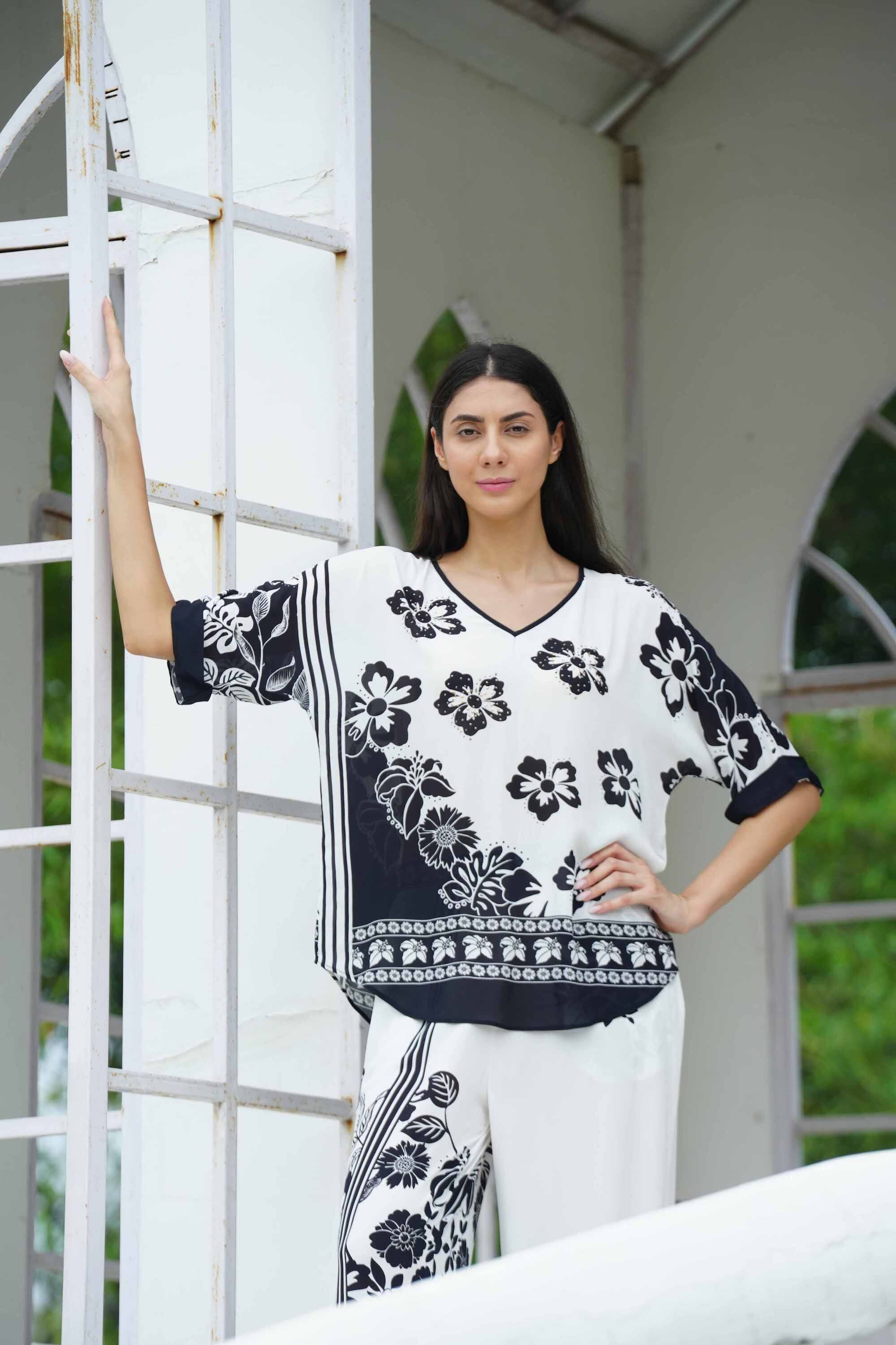AVANTI - KAFTAN TOP (Shorter Style) TOP TheSwankStore 