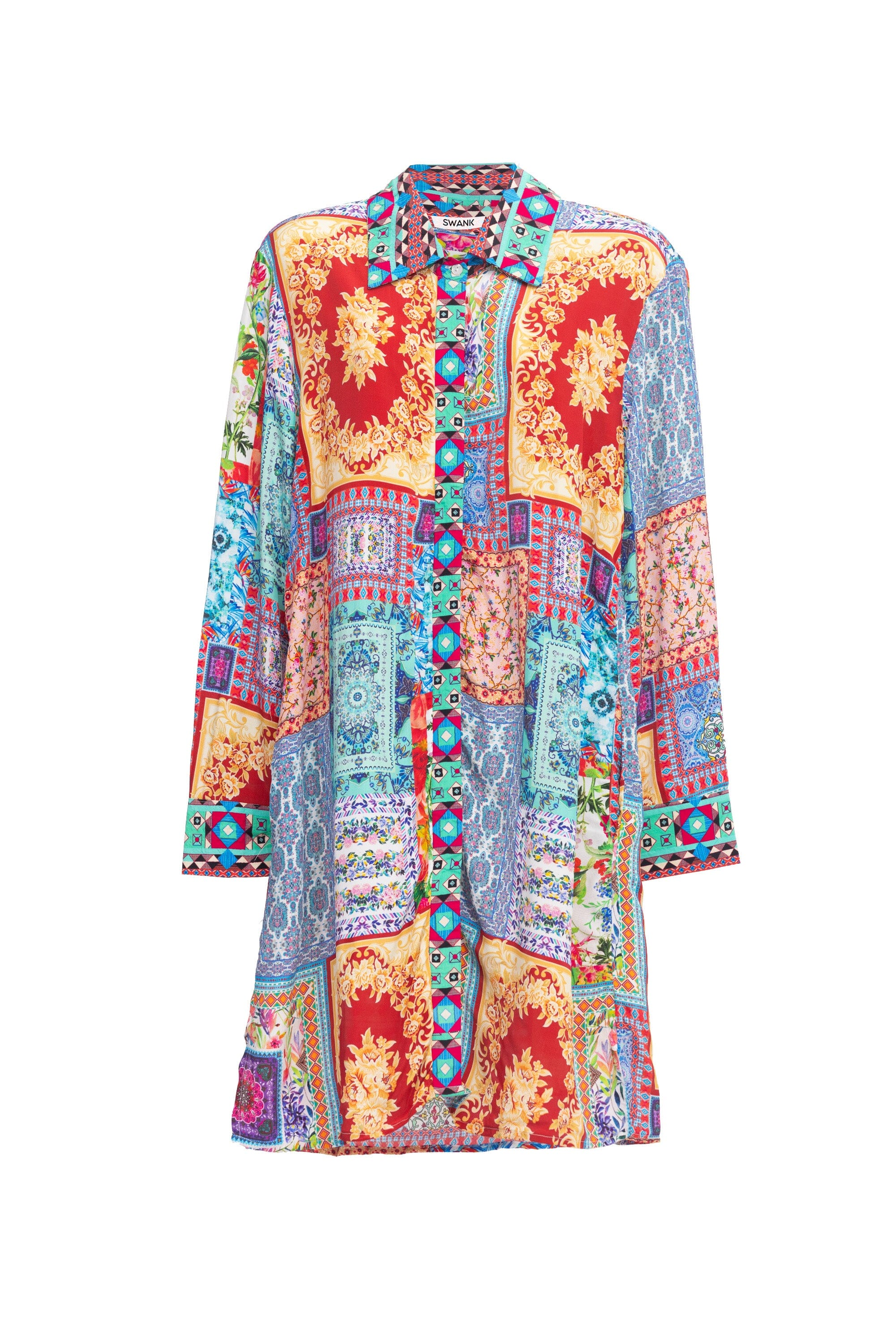 DAMASCUS - SHIRT DRESS - TheSwankStore