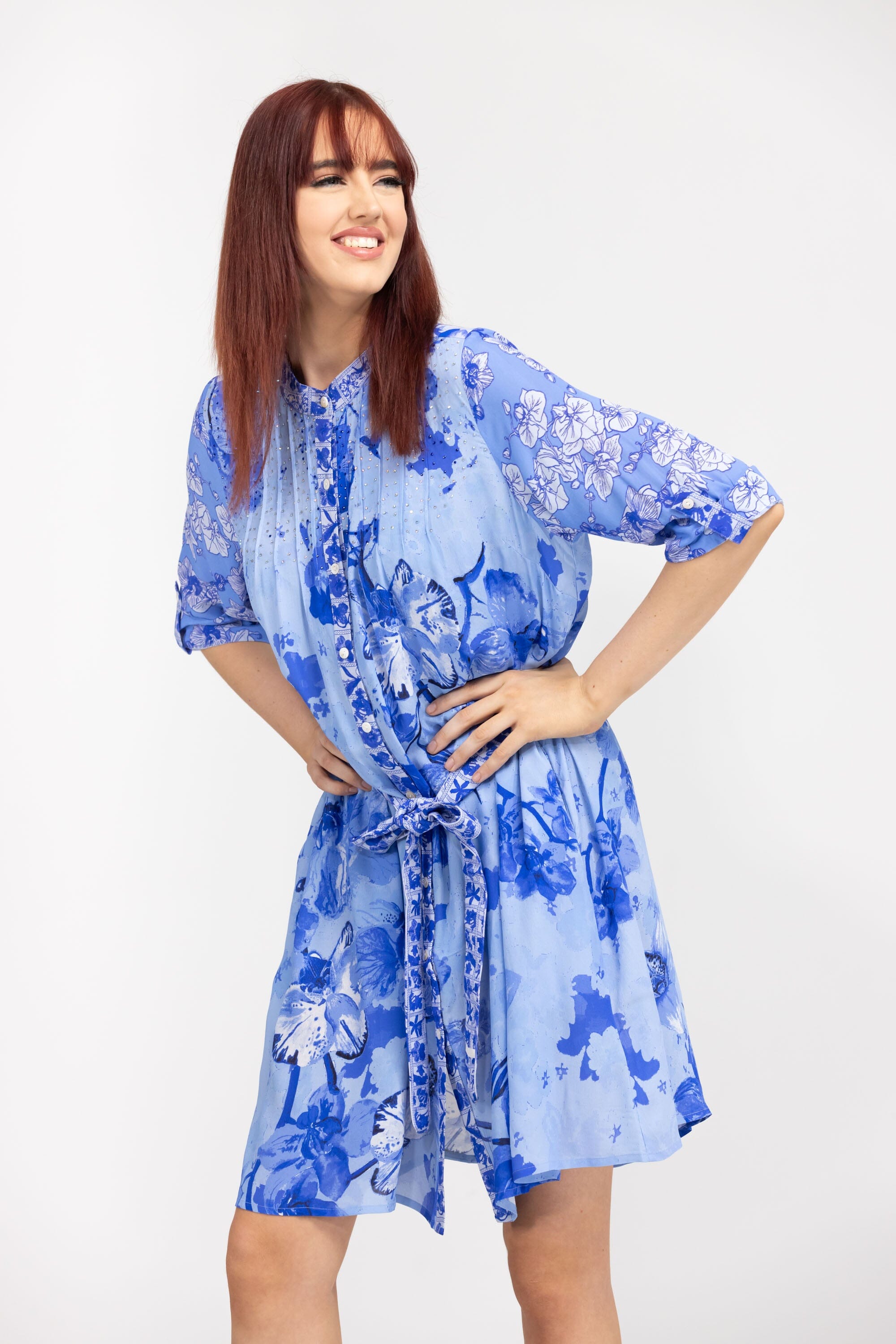 FINLANDIA - PINTUCK DRESS - TheSwankStore