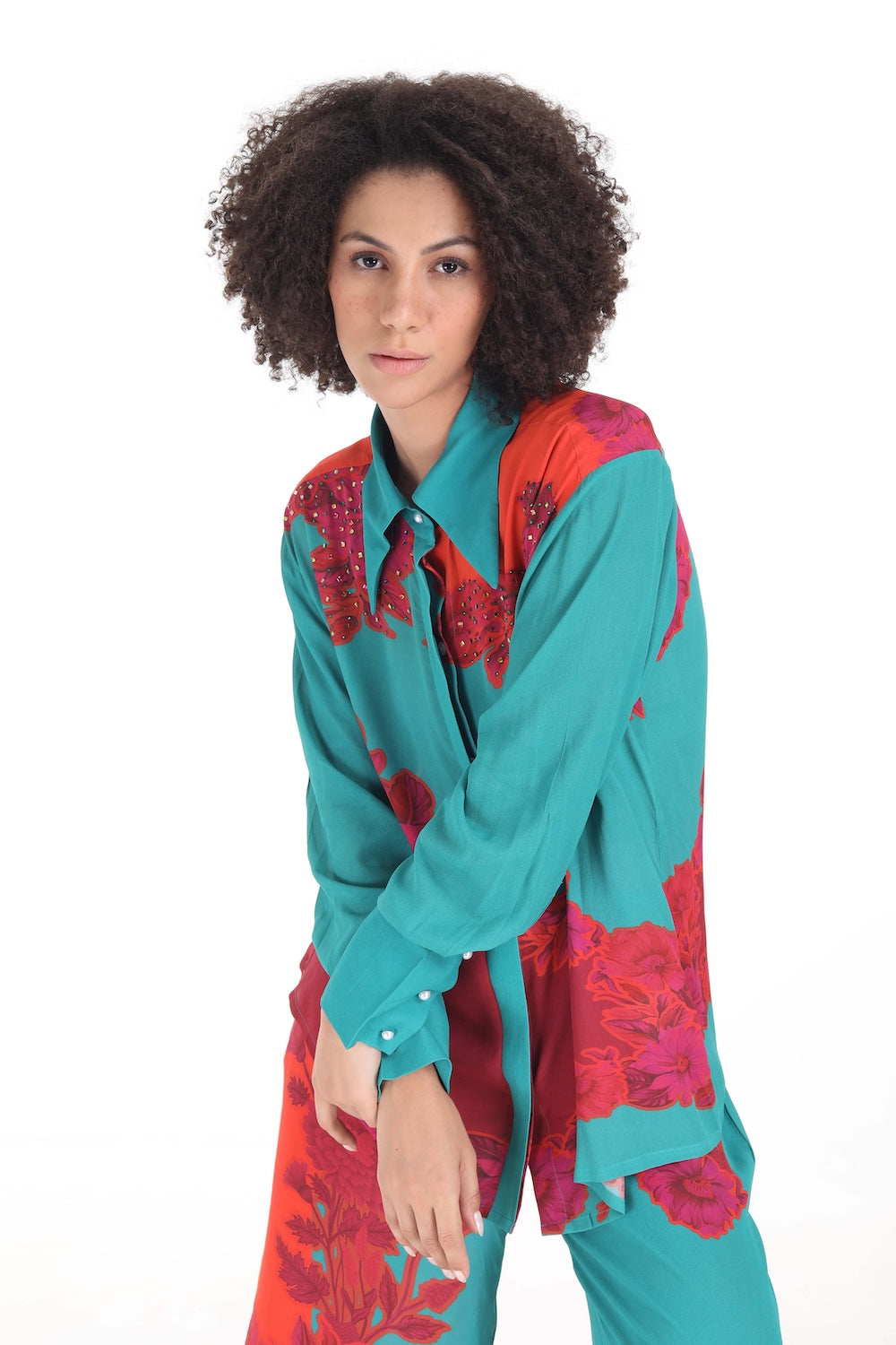 FIORENZE - ANAYA COLLAR SHIRT - TheSwankStore