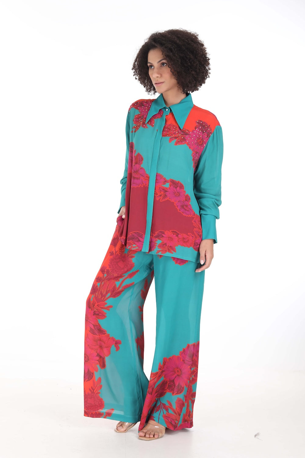 FIORENZE - ANAYA COLLAR SHIRT - TheSwankStore